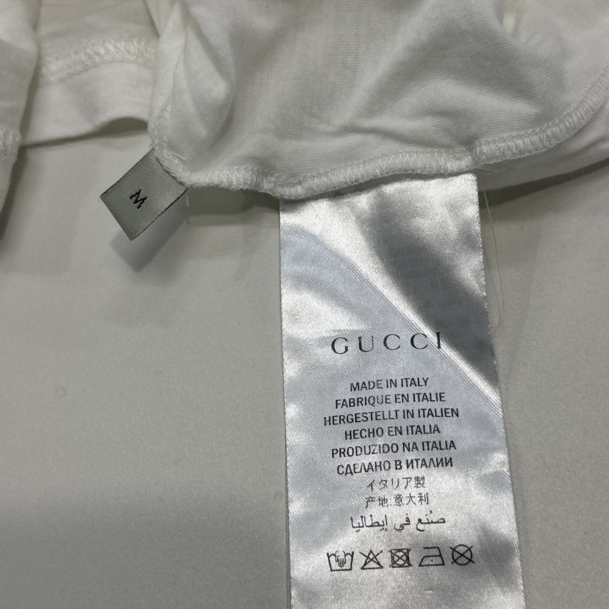 Gucci Gucci Watercolor Logo T-Shirt Size M Size US M / EU 48-50 / 2 - 4 Thumbnail