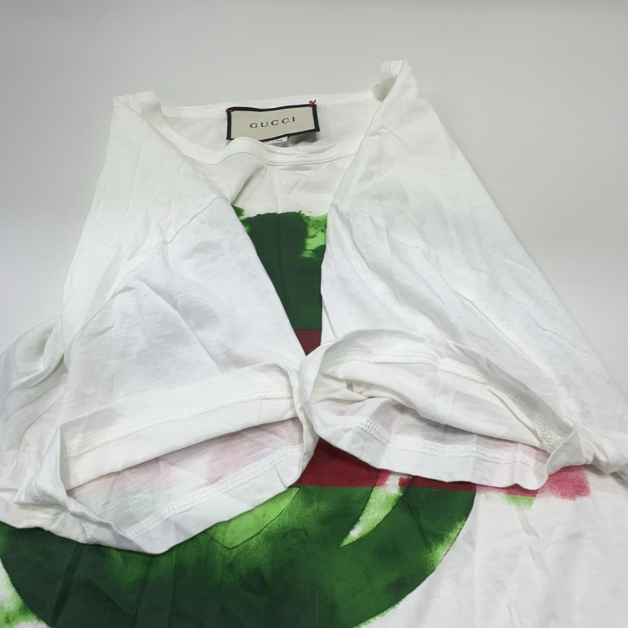 Gucci Gucci Watercolor Logo T-Shirt Size M Size US M / EU 48-50 / 2 - 10 Thumbnail