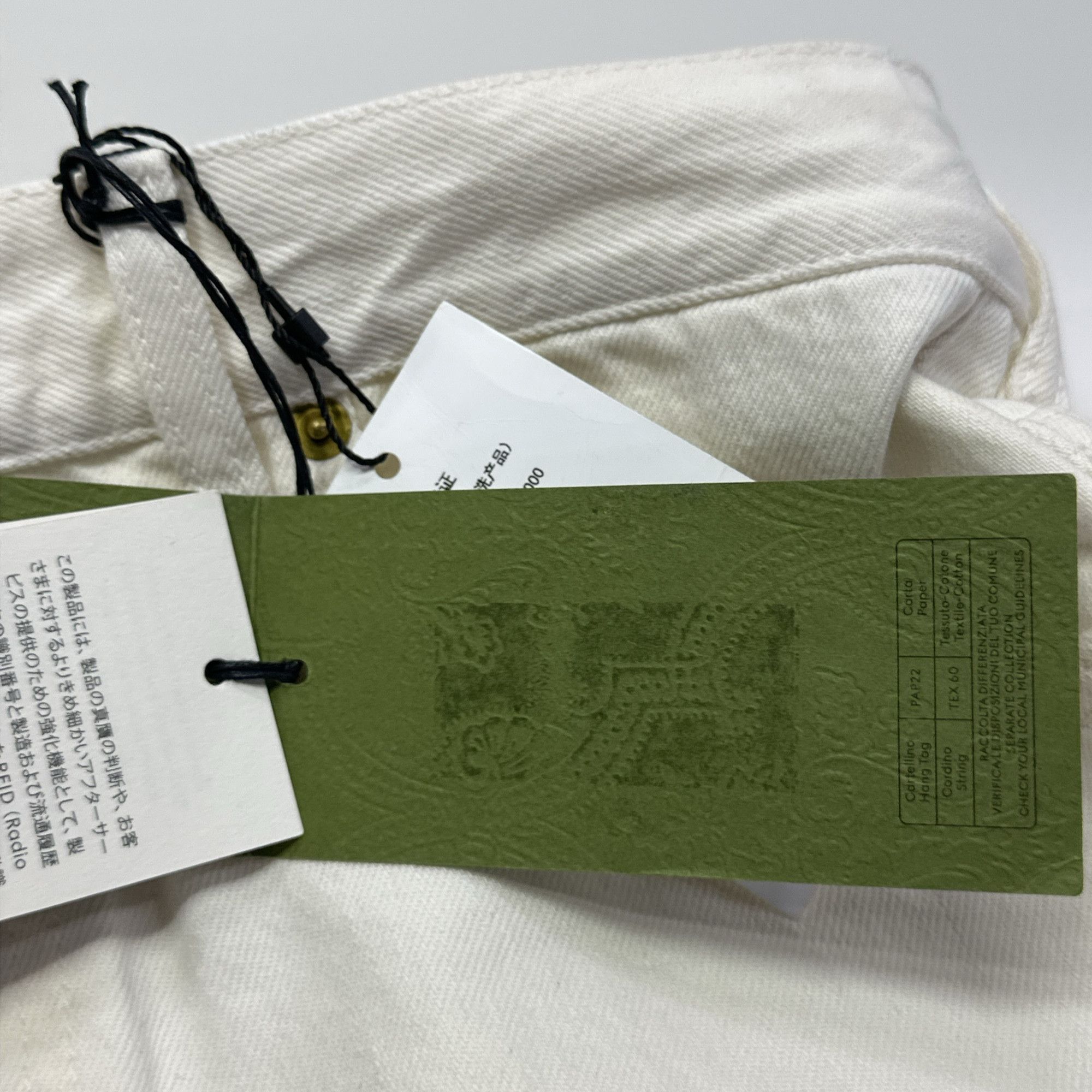 Gucci Gucci White Frayed Hem Denim Jeans Size 30 Size US 30 / EU 46 - 5 Thumbnail