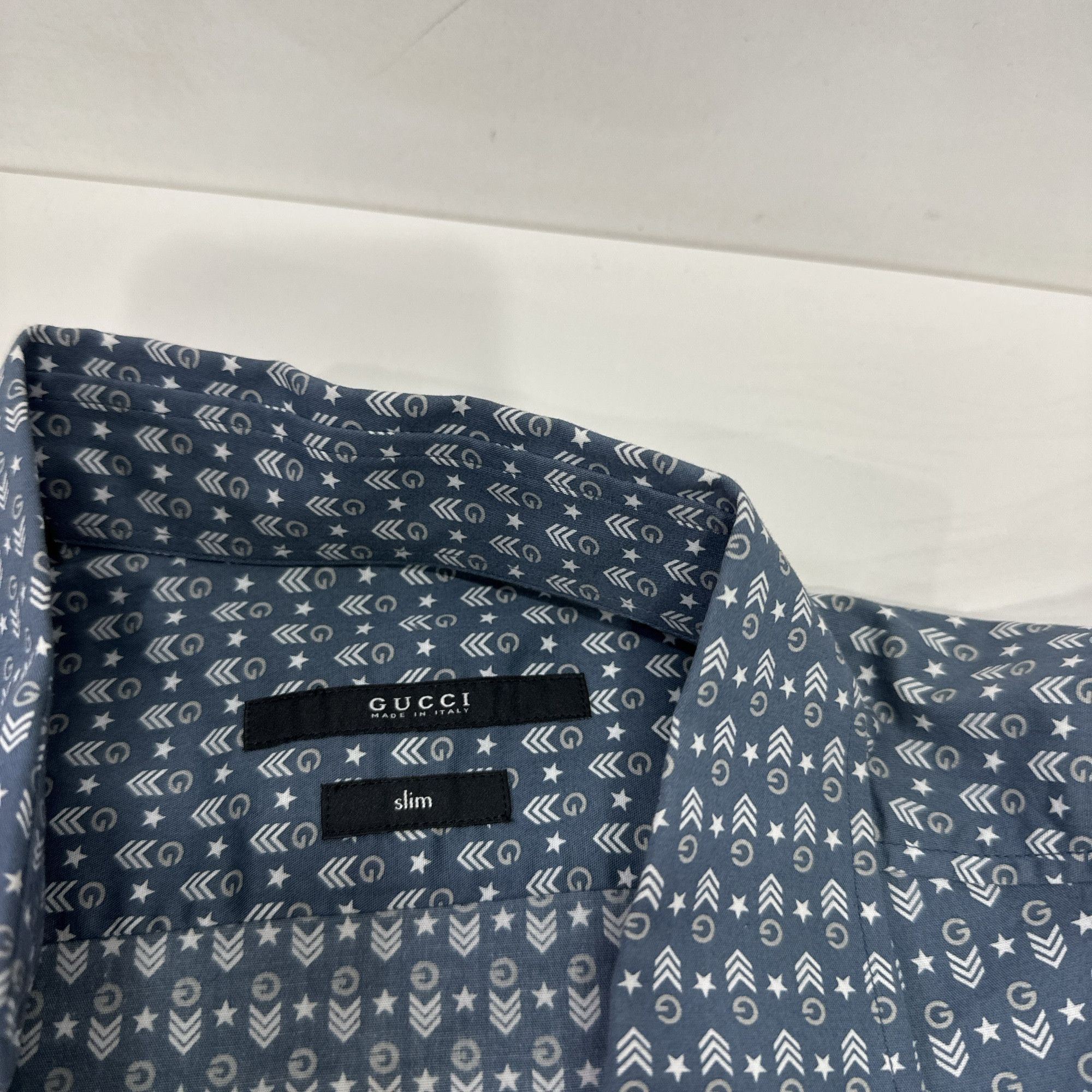 Gucci Gucci Monogram Star Long Sleeve Shirt Size M Size US XXS / EU 40 - 5 Thumbnail