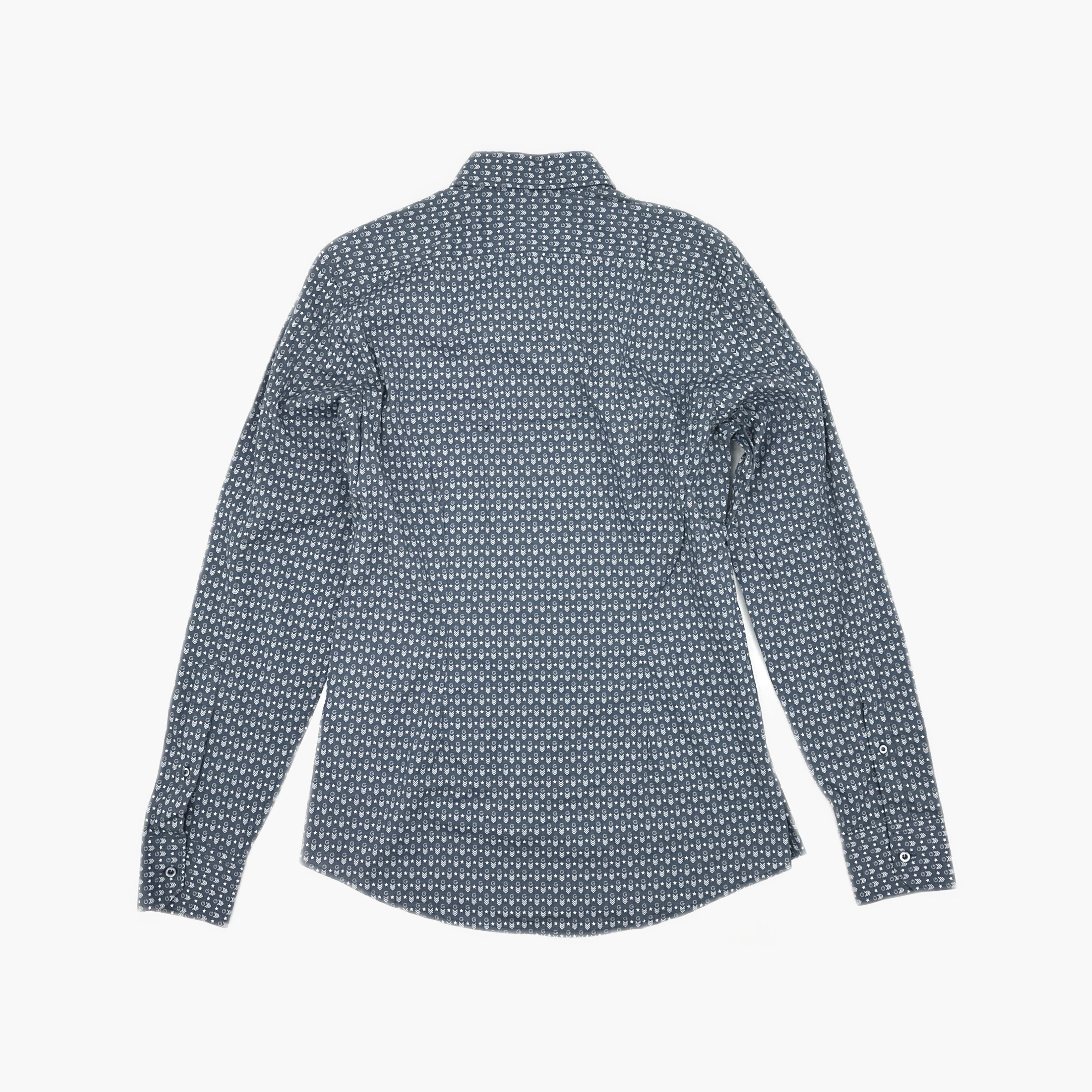 Gucci Gucci Monogram Star Long Sleeve Shirt Size M Size US XXS / EU 40 - 2 Thumbnail