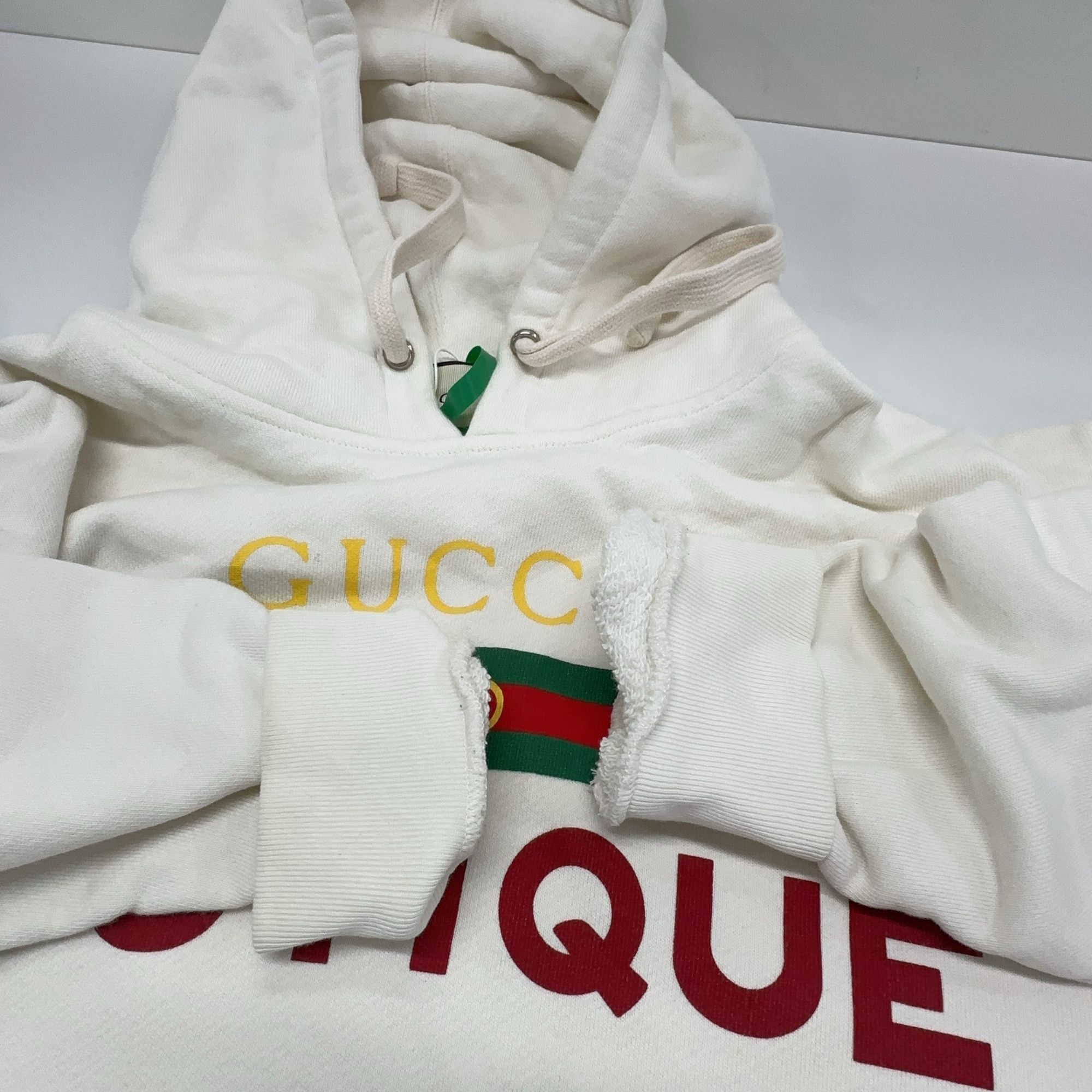 Gucci Gucci Boutique Web Logo Hoodie Size S Size S / US 4 / IT 40 - 9 Thumbnail