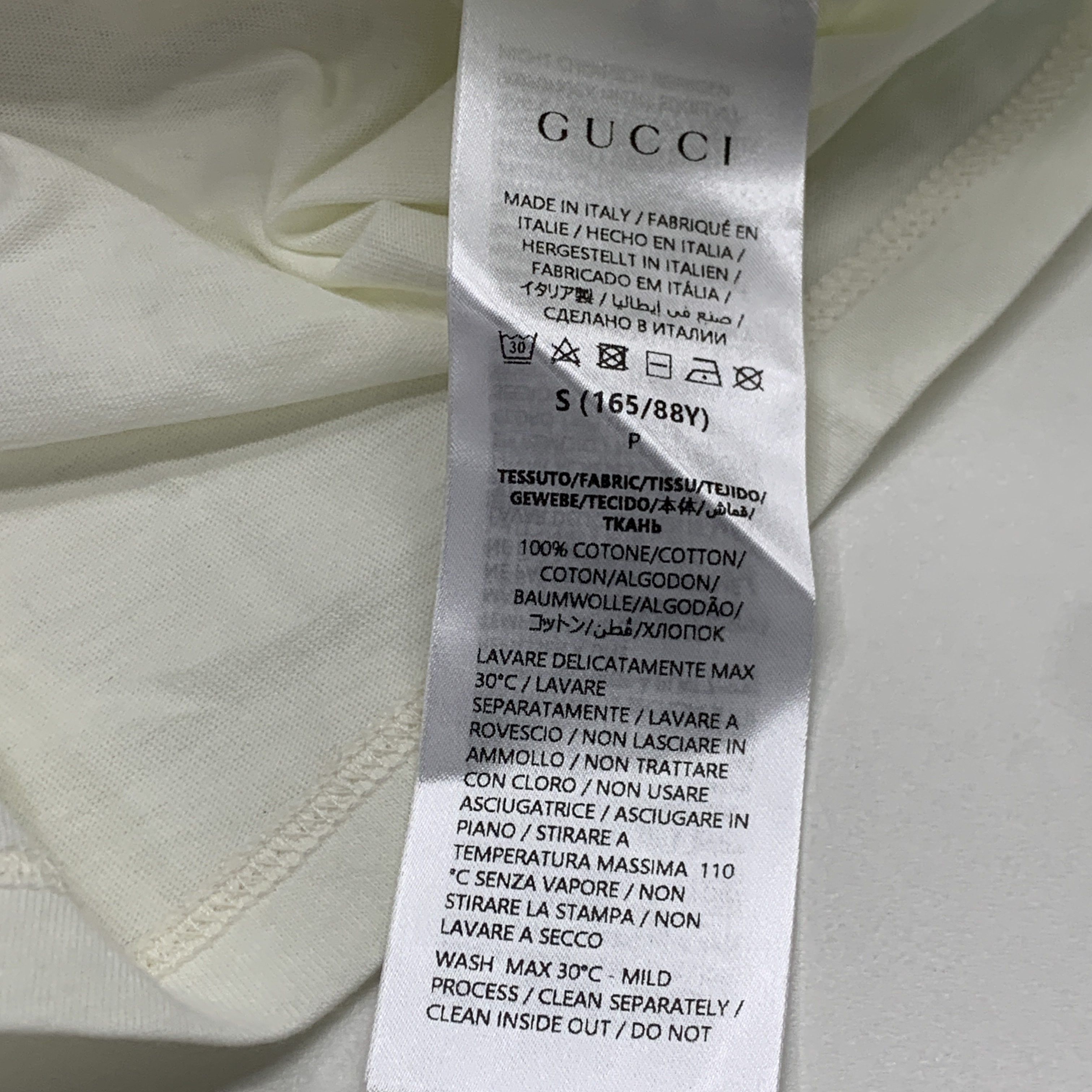 Gucci Gucci Heart Graphic Raglan T-Shirt Size S Size S / US 4 / IT 40 - 5 Thumbnail