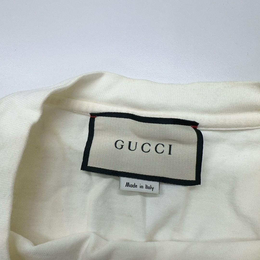 Gucci Gucci Blade Logo Print T-Shirt Size M Size US M / EU 48-50 / 2 - 5 Thumbnail