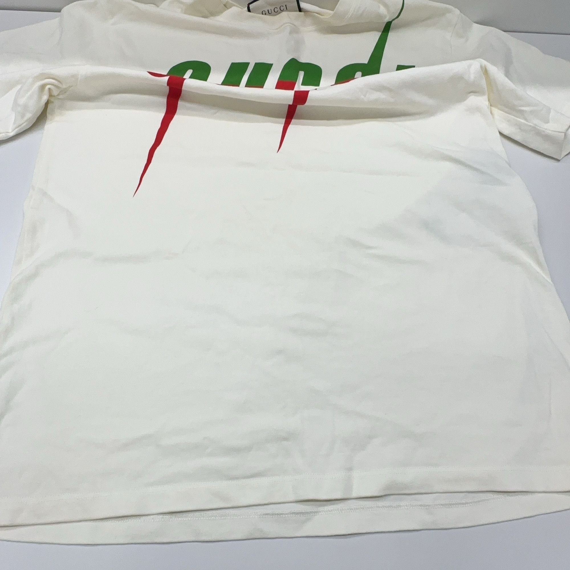 Gucci Gucci Blade Logo Print T-Shirt Size M Size US M / EU 48-50 / 2 - 9 Thumbnail
