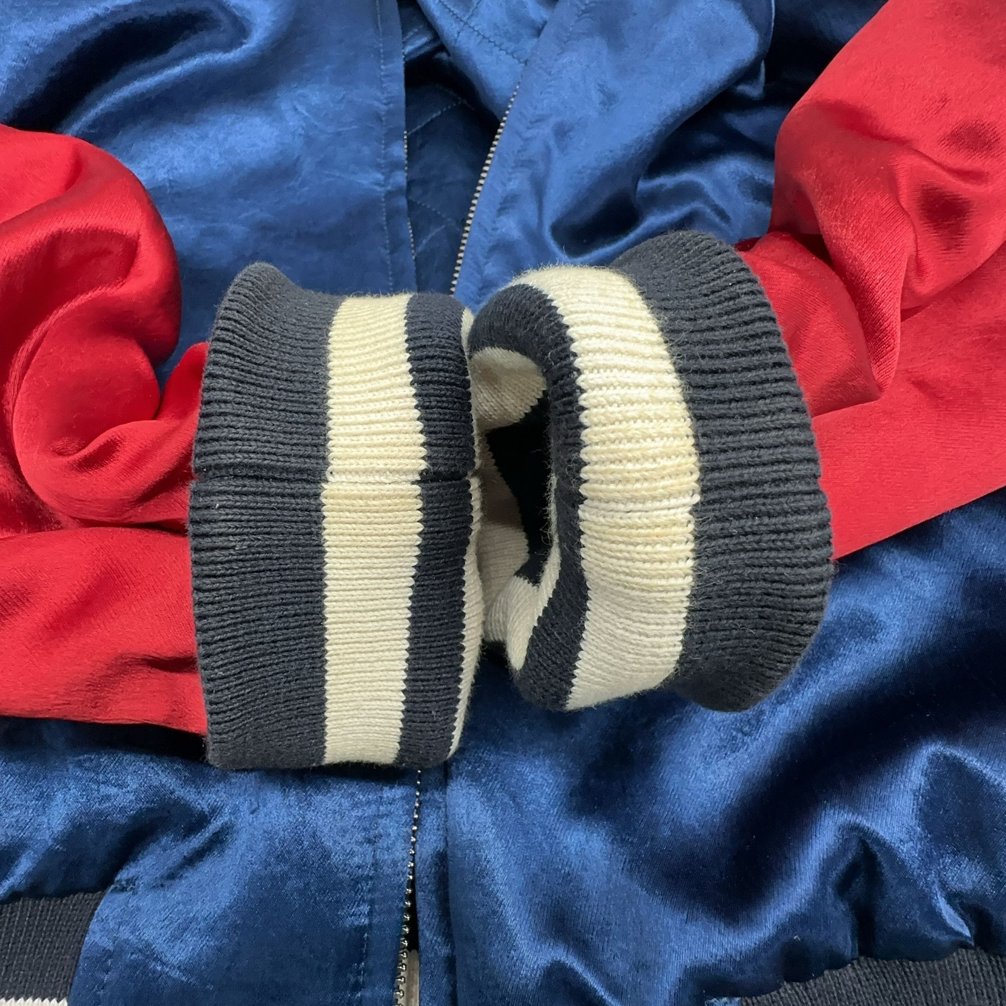 Gucci Gucci Logo Tape Bomber Jacket Size M Size US M / EU 48-50 / 2 - 8 Thumbnail