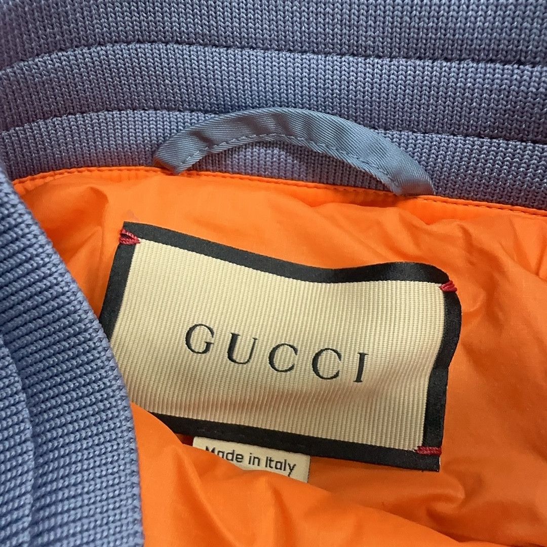 Gucci Gucci Logo Back Bomber Jacket Size 48 Size US M / EU 48-50 / 2 - 6 Thumbnail