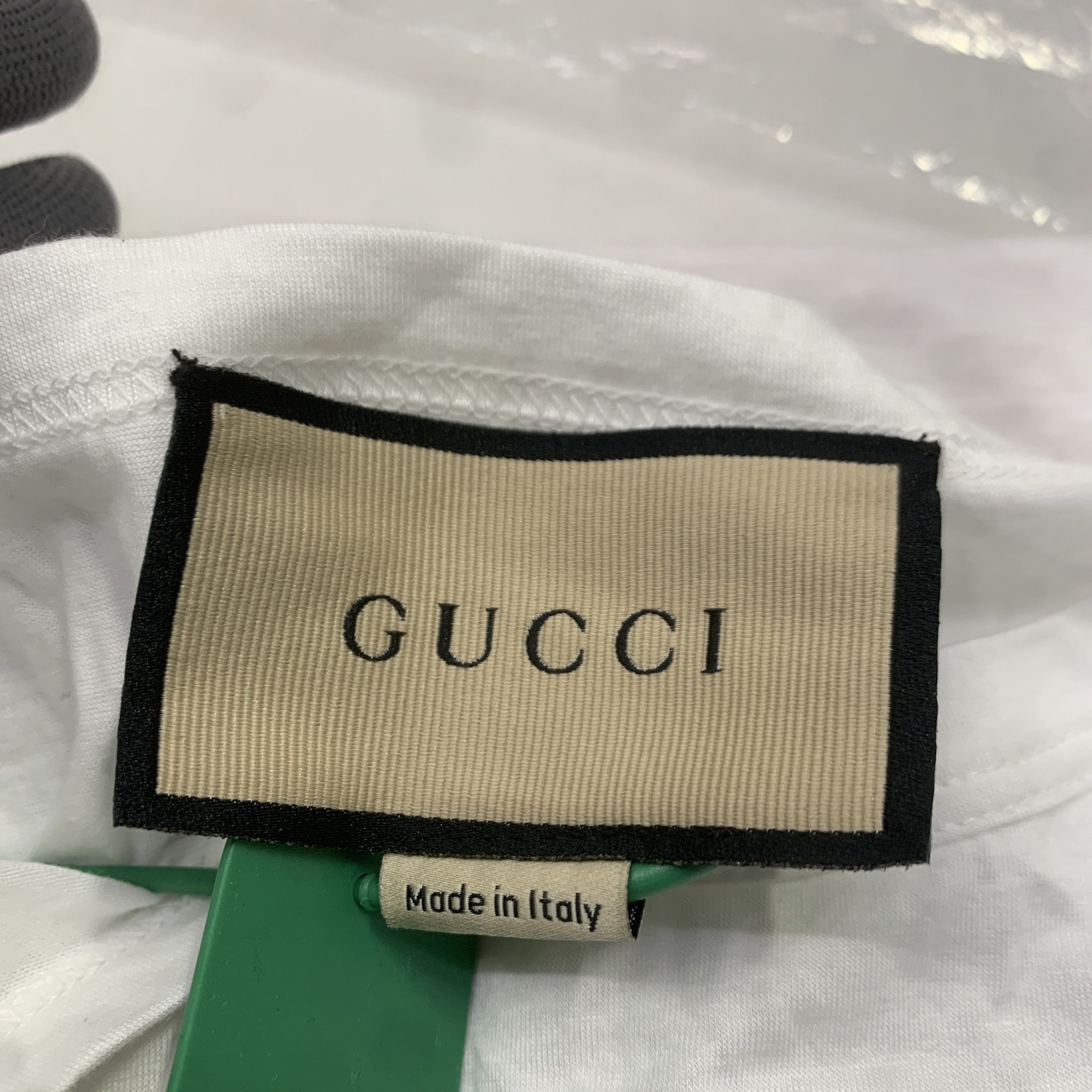 Gucci Gucci Printed Logo T-Shirt Size XL Size US XL / EU 56 / 4 - 2 Thumbnail
