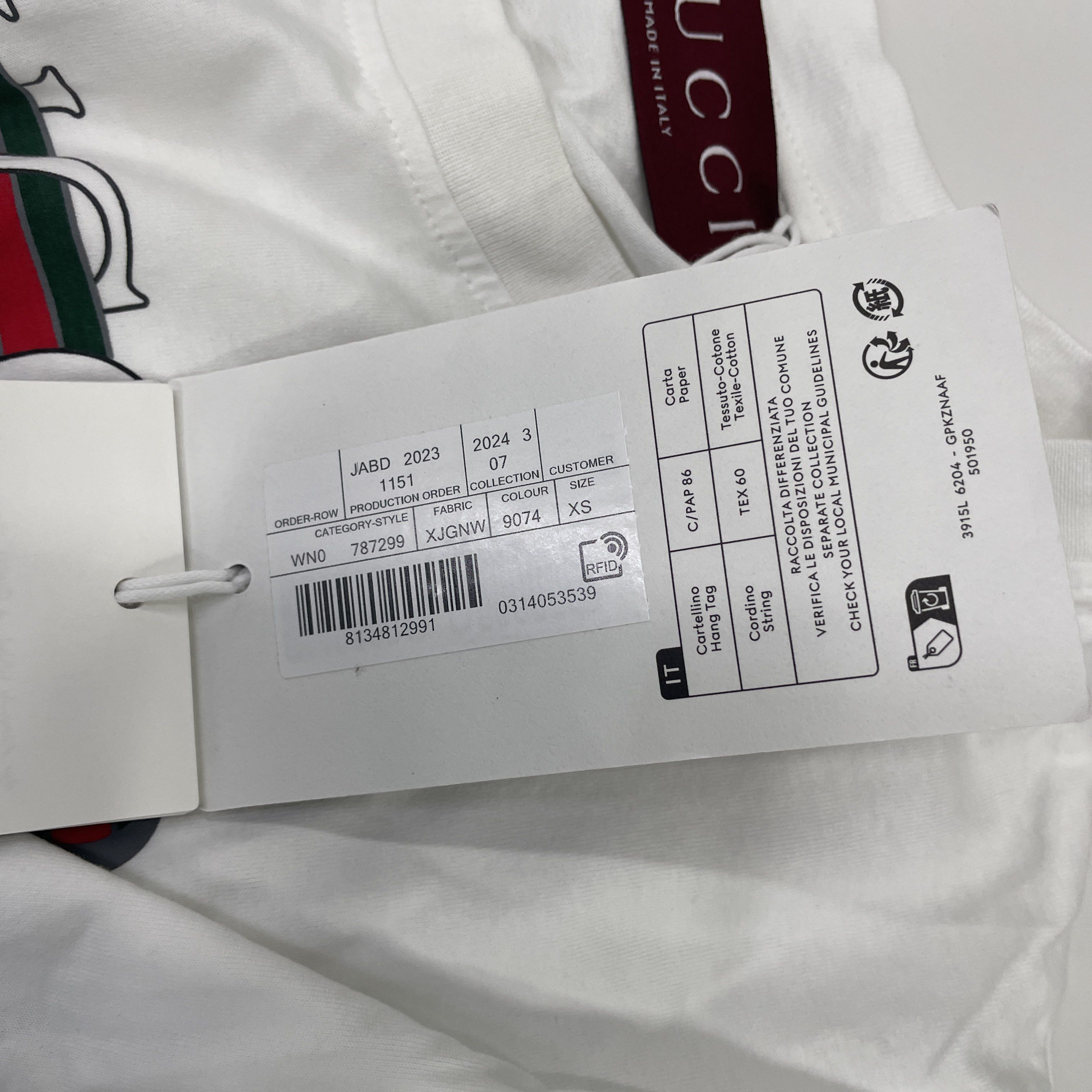 Gucci Gucci Logo Print T-Shirt Size XS Size XS / US 0-2 / IT 36-38 - 3 Thumbnail