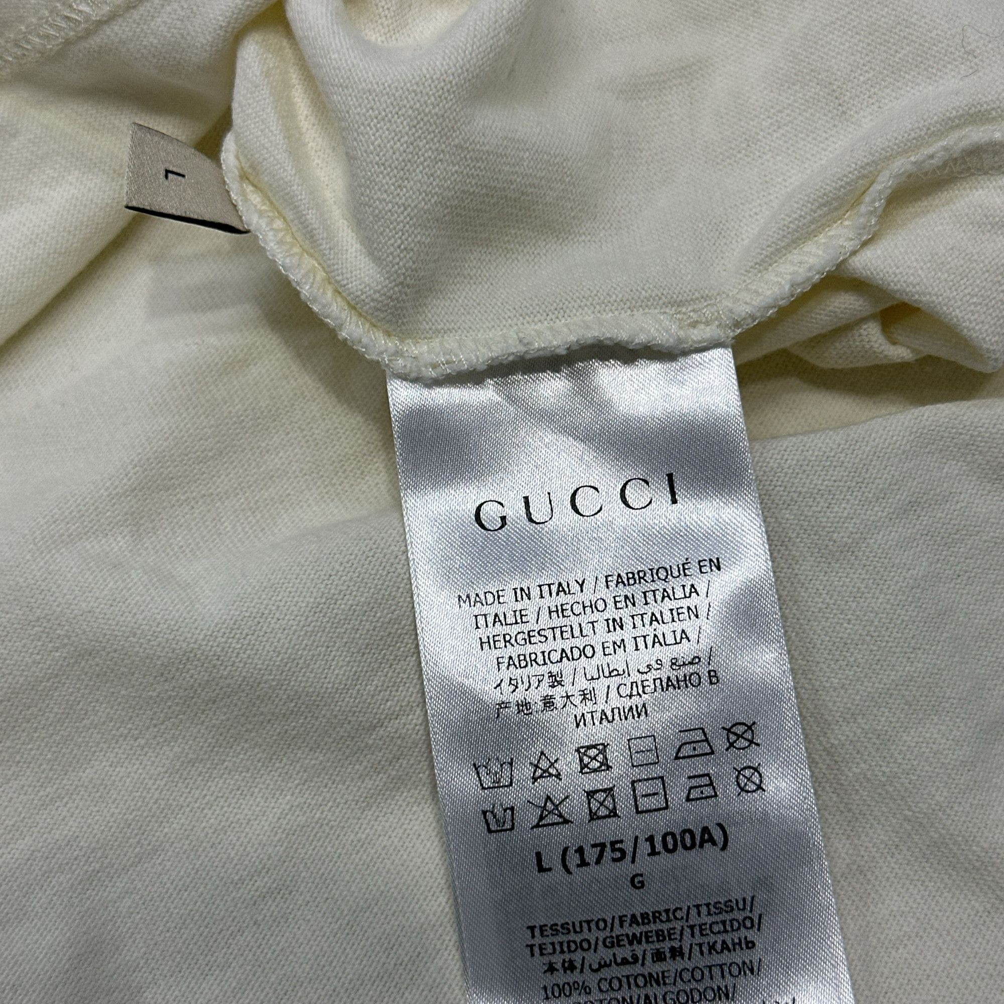 Gucci Gucci x The North Face Logo T-Shirt Size L Size US L / EU 52-54 / 3 - 5 Thumbnail