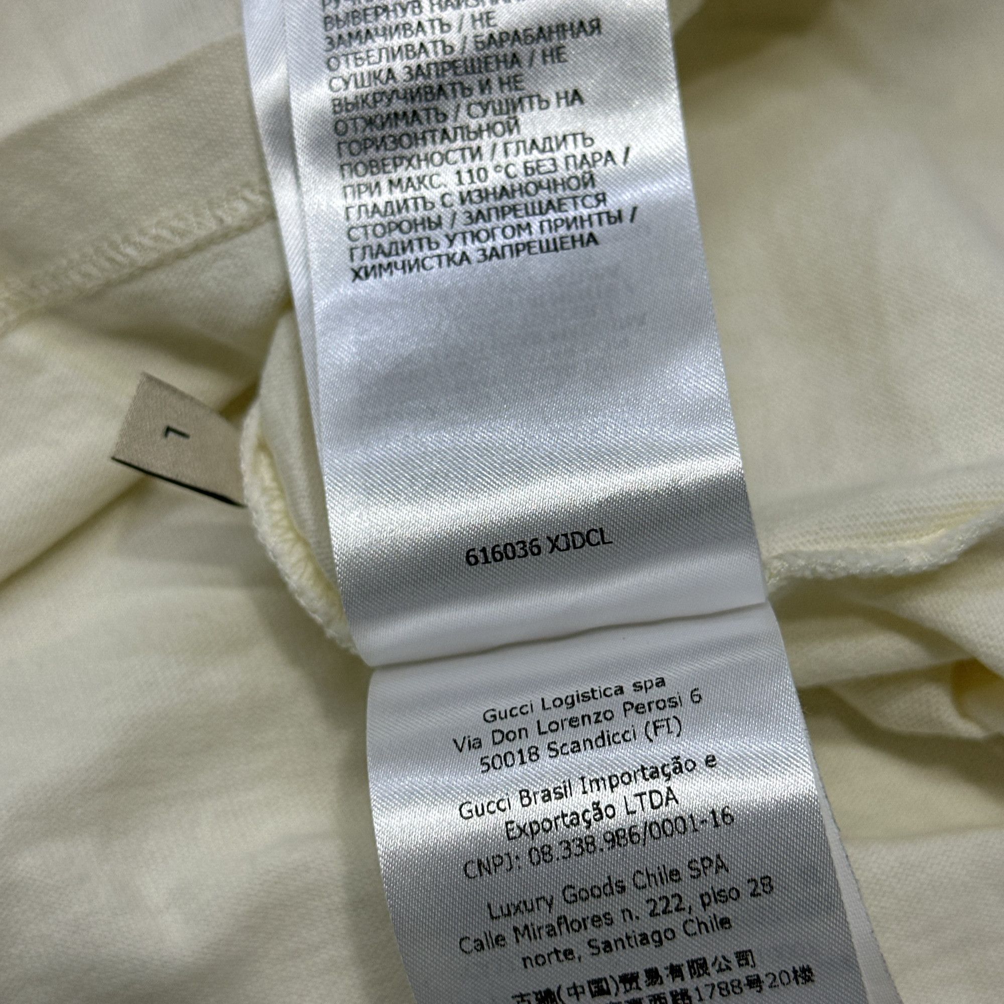 Gucci Gucci x The North Face Logo T-Shirt Size L Size US L / EU 52-54 / 3 - 6 Thumbnail