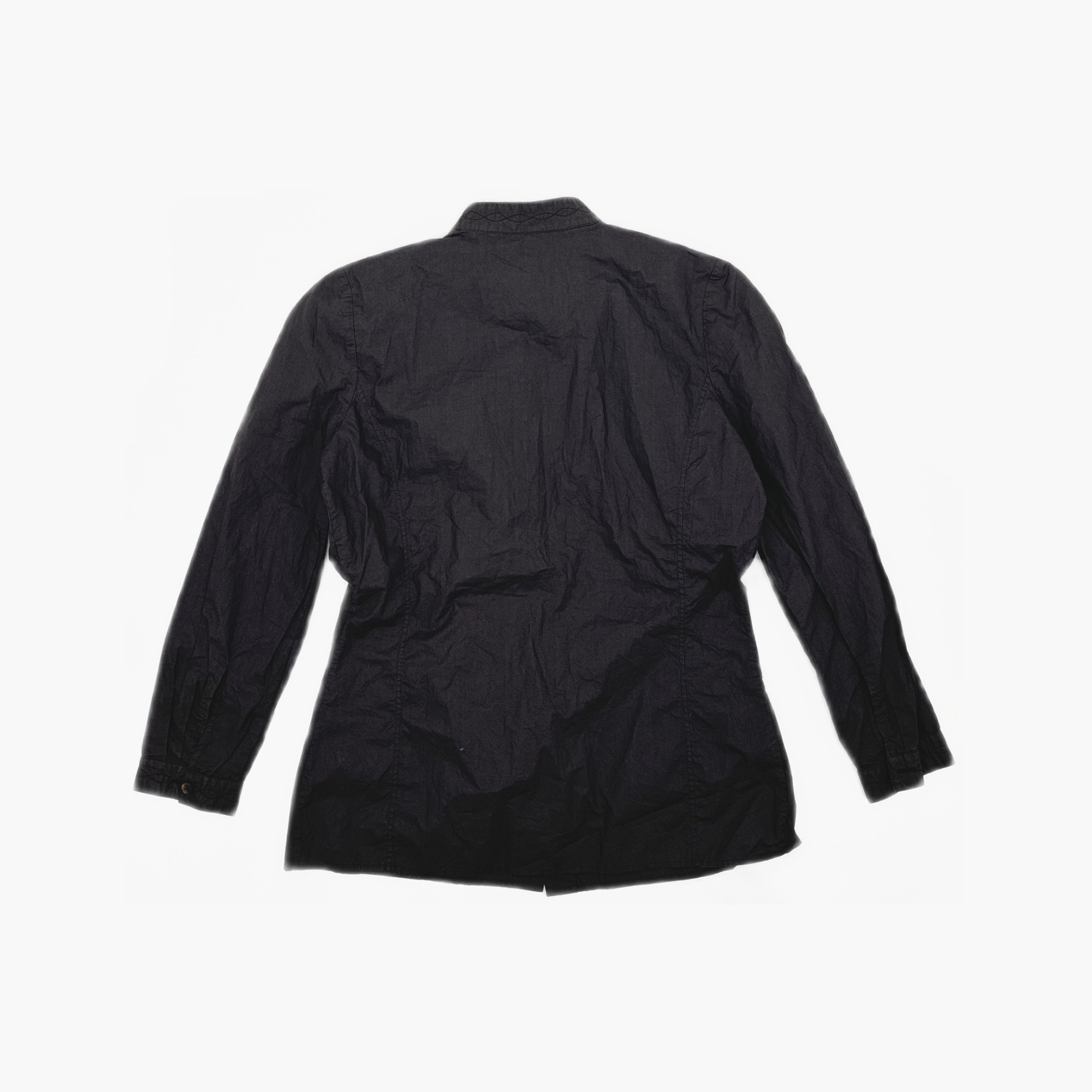 Gucci Gucci Solid Band Collar Shirt Size 40 Size US XXS / EU 40 - 2 Thumbnail