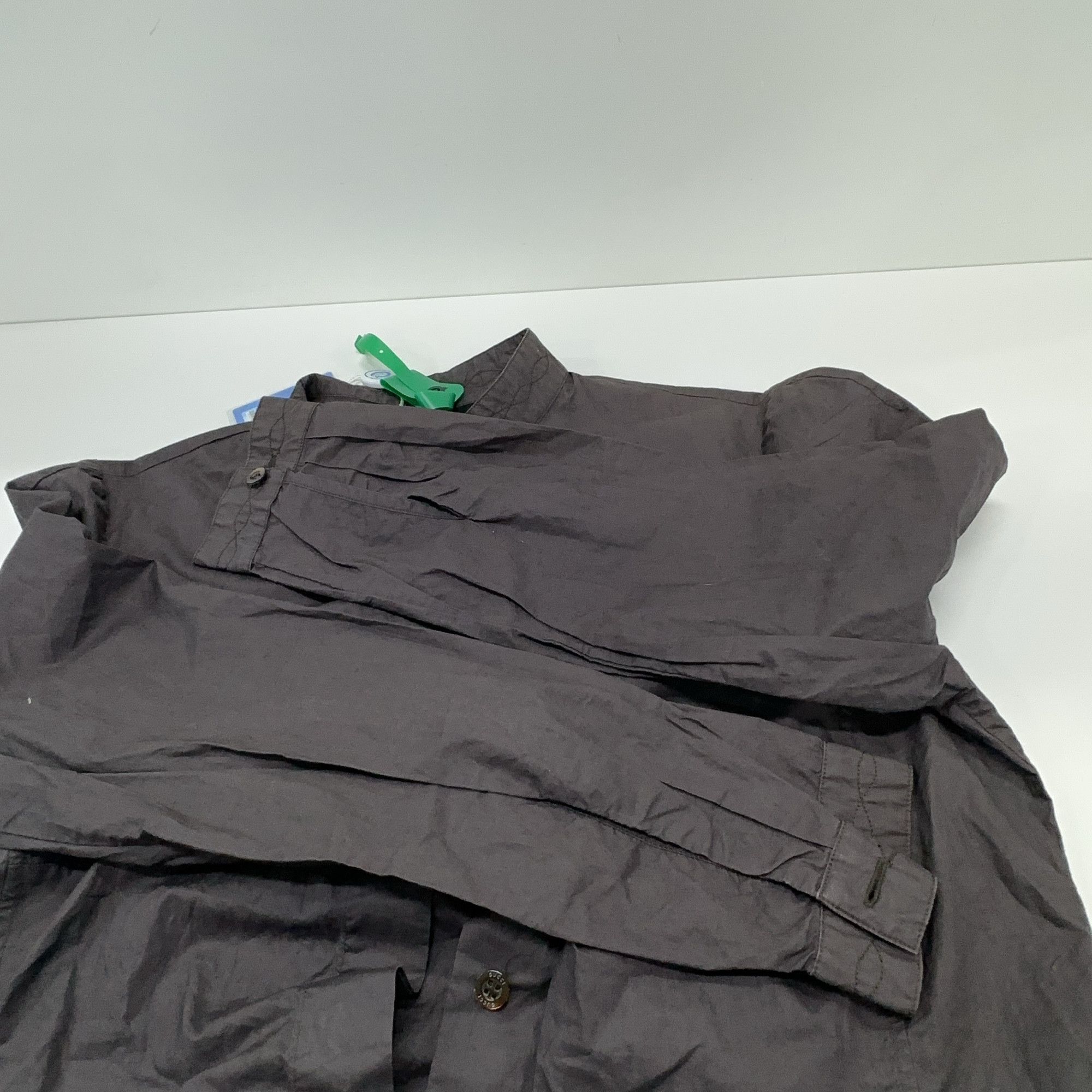 Gucci Gucci Solid Band Collar Shirt Size 40 Size US XXS / EU 40 - 9 Thumbnail