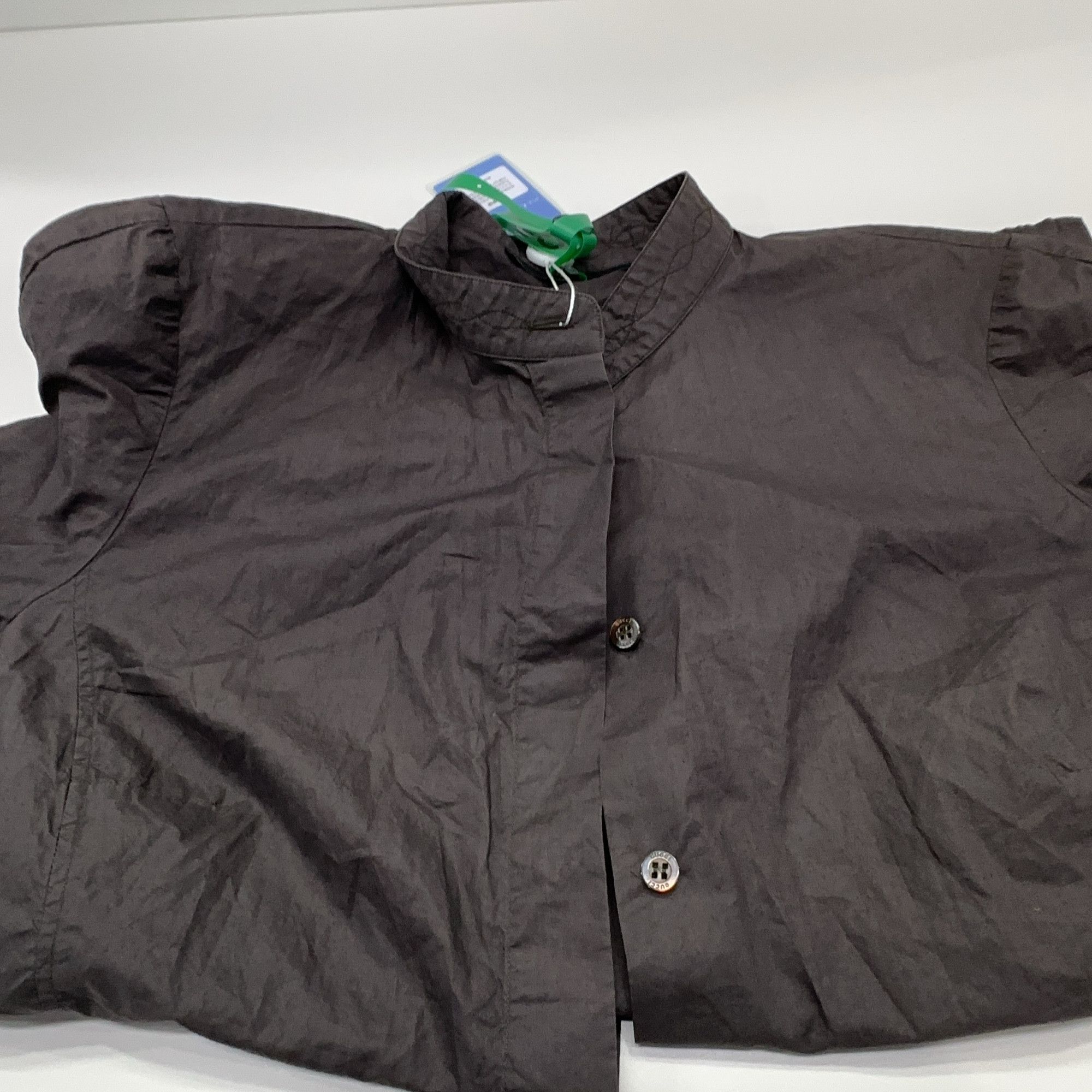Gucci Gucci Solid Band Collar Shirt Size 40 Size US XXS / EU 40 - 6 Thumbnail