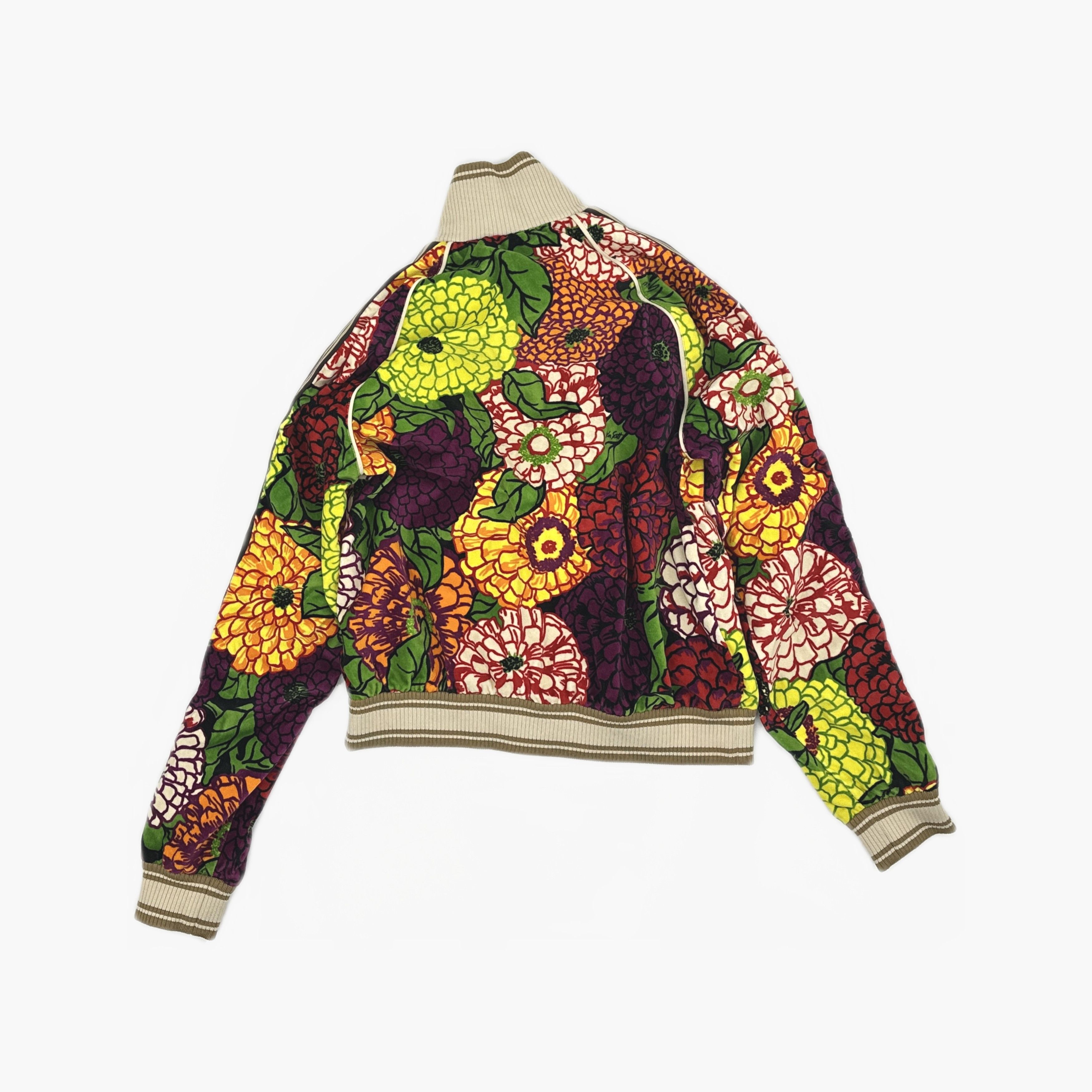 Gucci Gucci Floral Print Zip Jacket Size XS Size US XS / EU 42 / 0 - 2 Thumbnail