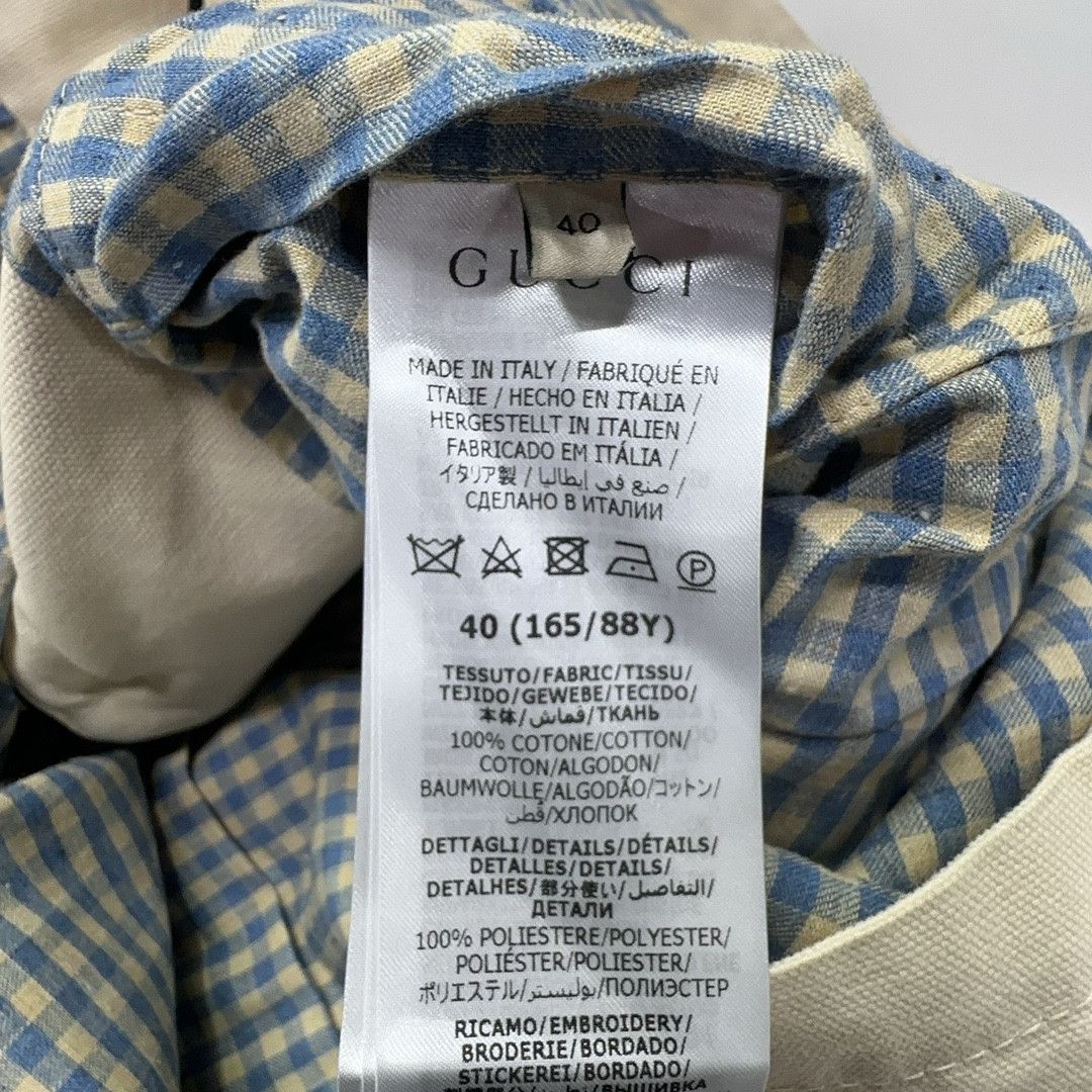 Gucci Gucci Cat Embroidery Button Up Shirt Size 40 Size S / US 4 / IT 40 - 5 Thumbnail