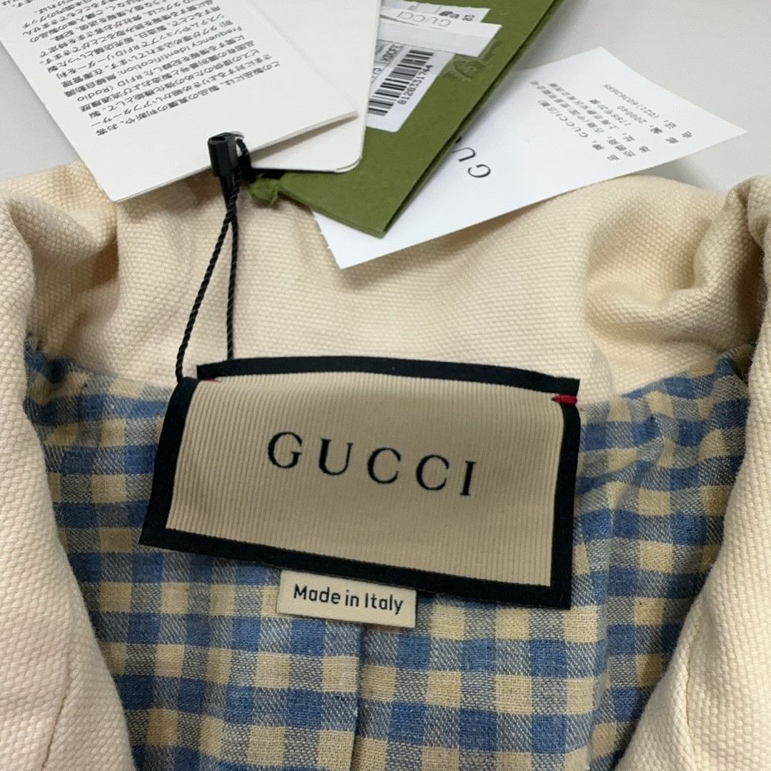 Gucci Gucci Cat Embroidery Button Up Shirt Size 40 Size S / US 4 / IT 40 - 3 Thumbnail