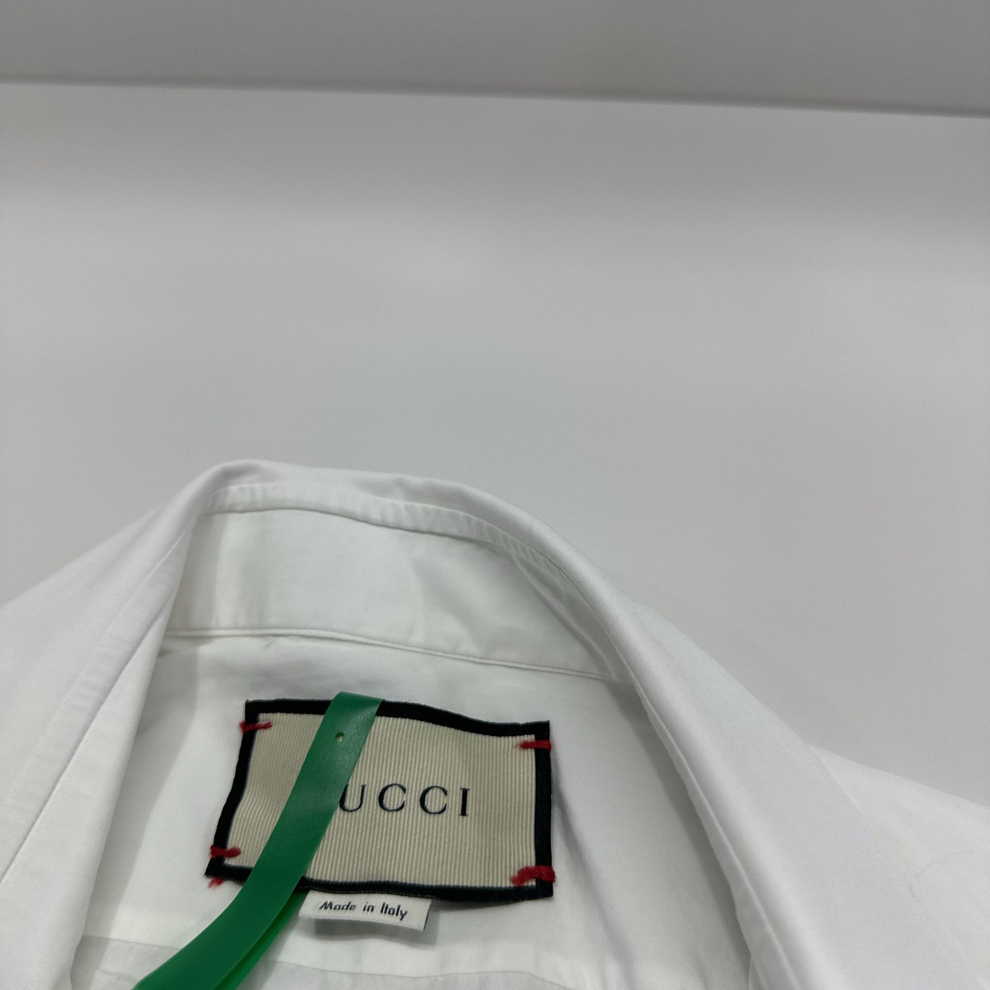 Gucci Gucci Cotton Button Up Shirt Size M Size US M / EU 48-50 / 2 - 3 Thumbnail