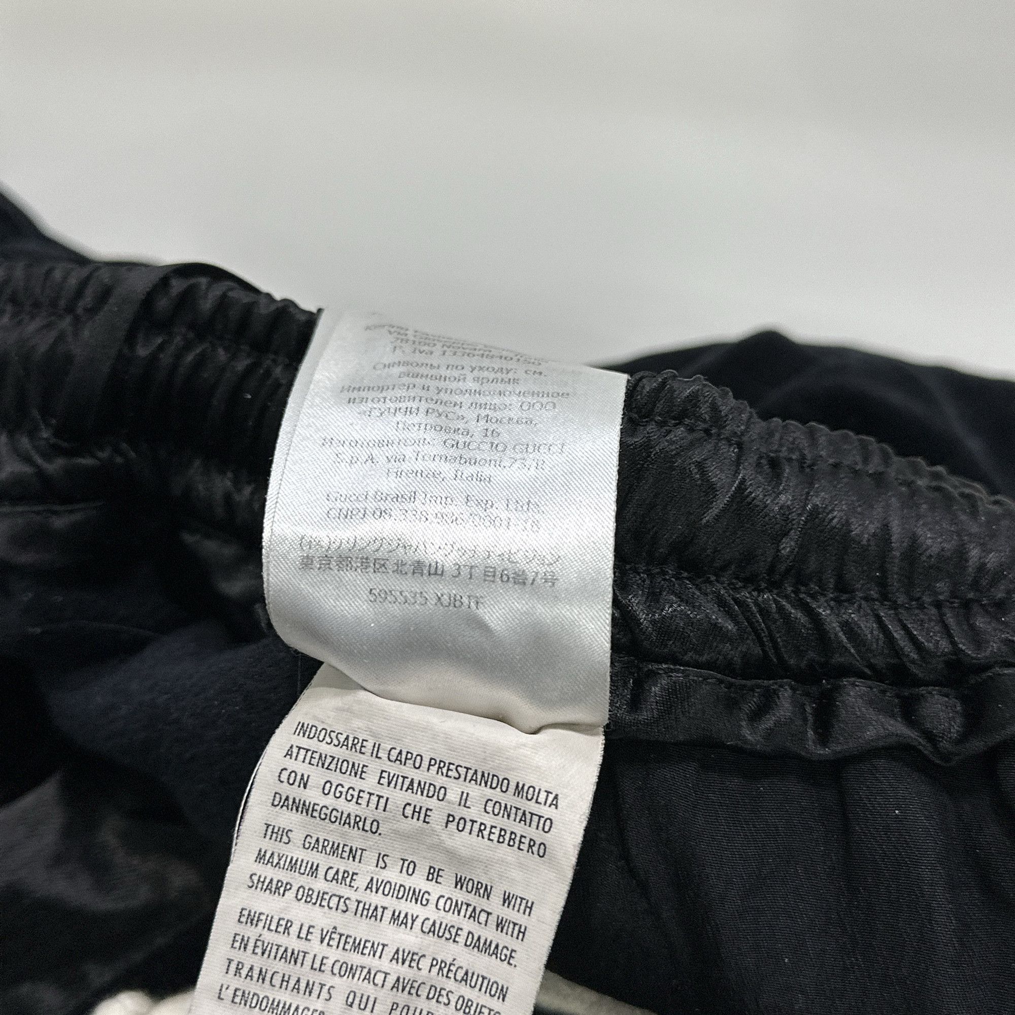 Gucci Gucci Pocket Logo Cotton Joggers Size XL Size US 36 / EU 52 - 4 Thumbnail