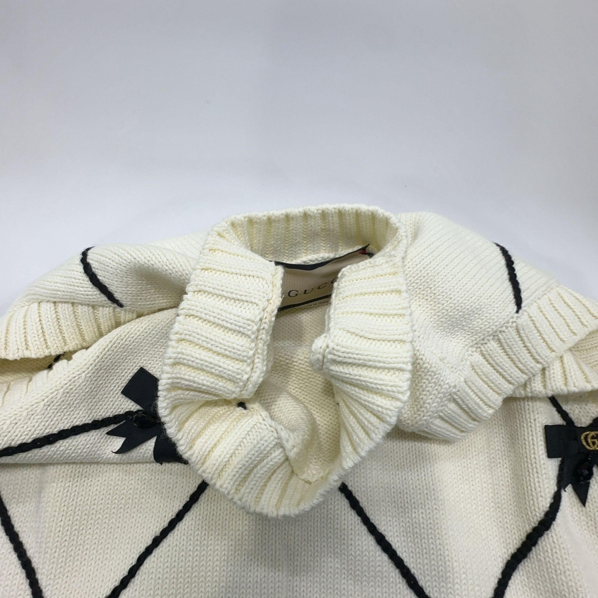 Gucci Gucci Bow Knit Vest Size L Size L / US 10 / IT 46 - 6 Thumbnail