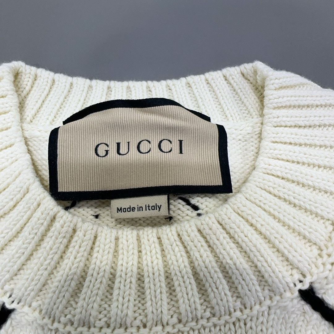 Gucci Gucci Bow Knit Midi Dress Size M Size M / US 6-8 / IT 42-44 - 3 Thumbnail
