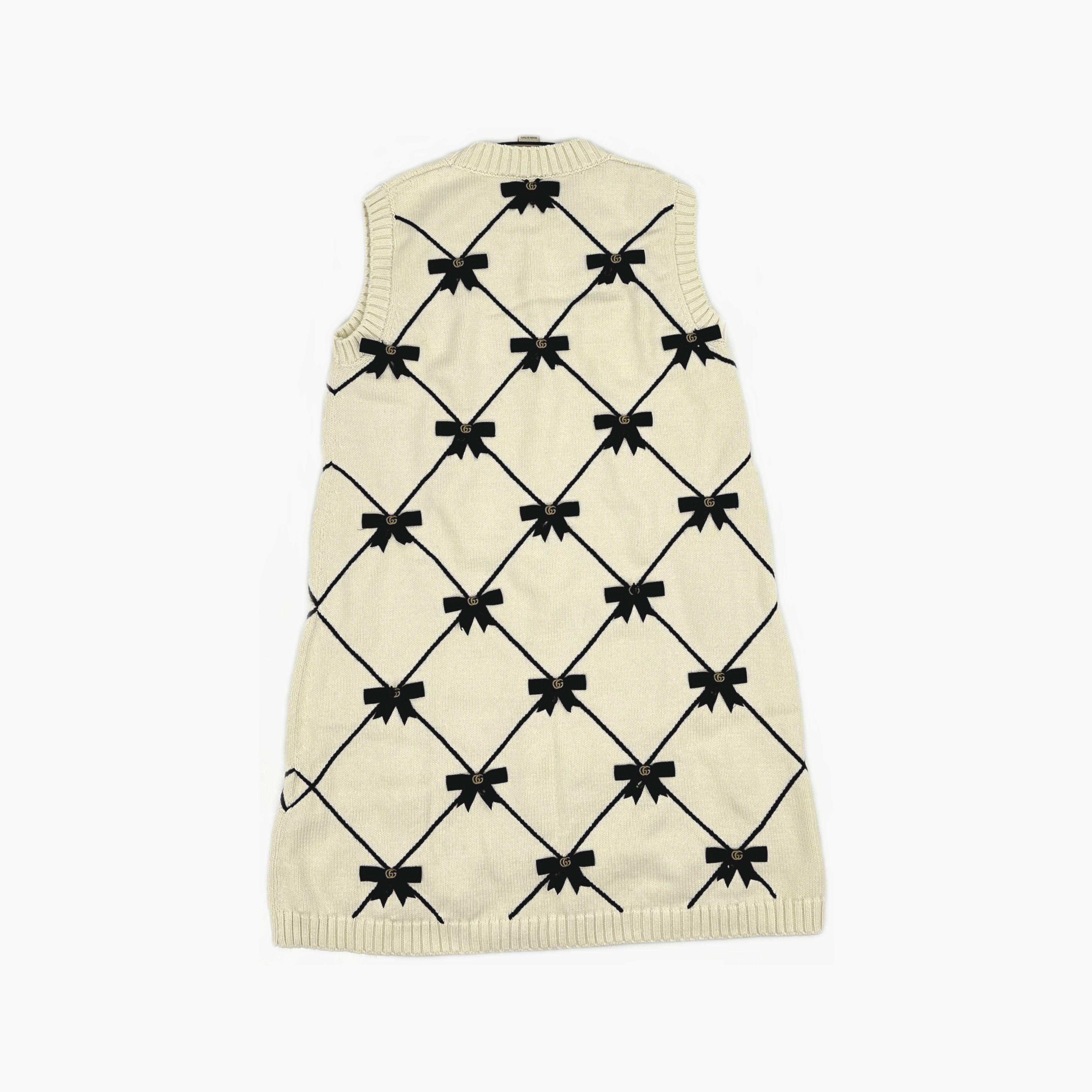 Gucci Gucci Bow Knit Midi Dress Size M Size M / US 6-8 / IT 42-44 - 2 Thumbnail