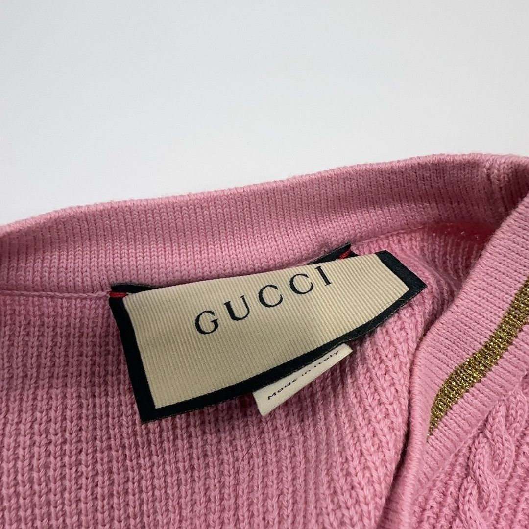 Gucci Gucci Cable Knit Chain Trim Dress Size M Size M / US 6-8 / IT 42-44 - 5 Thumbnail