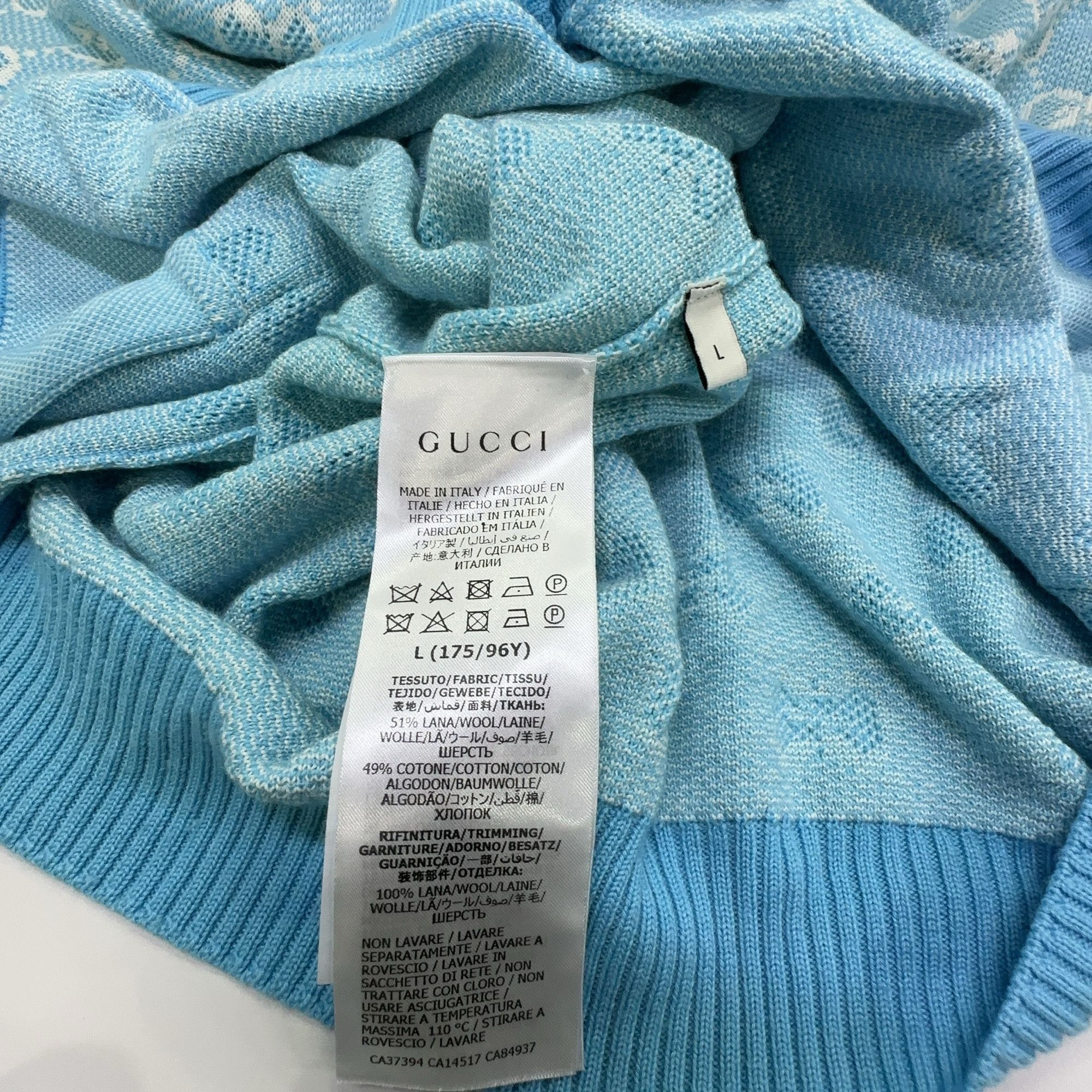 Gucci Gucci GG Monogram Cardigan Size L Size L / US 10 / IT 46 - 3 Thumbnail