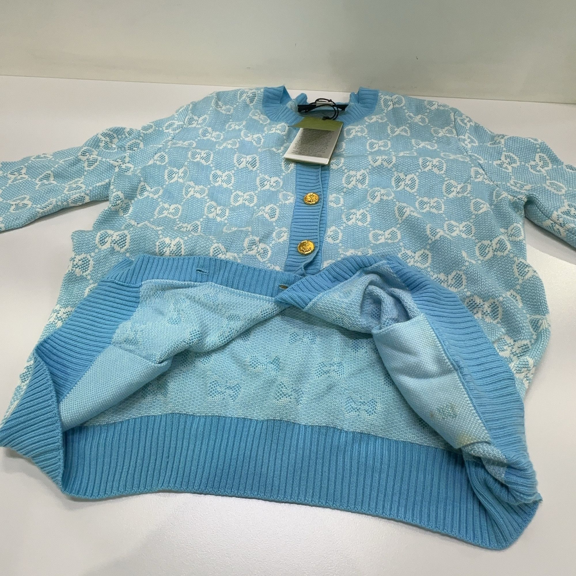 Gucci Gucci GG Monogram Cardigan Size L Size L / US 10 / IT 46 - 7 Thumbnail
