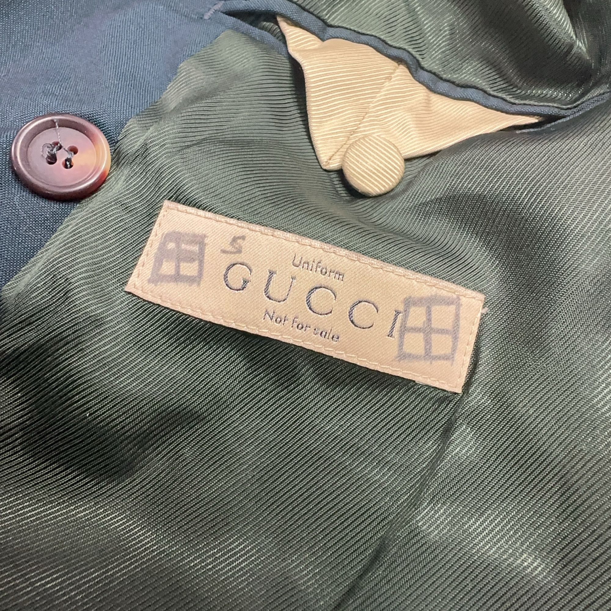 Gucci Gucci Double Breasted Blazer 34R Size 34R - 4 Thumbnail