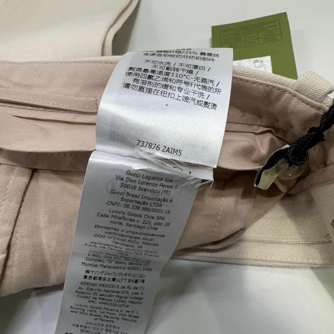 Gucci Gucci Wool Pants Size 36 Size 25" / US 0 / IT 36 - 3 Thumbnail