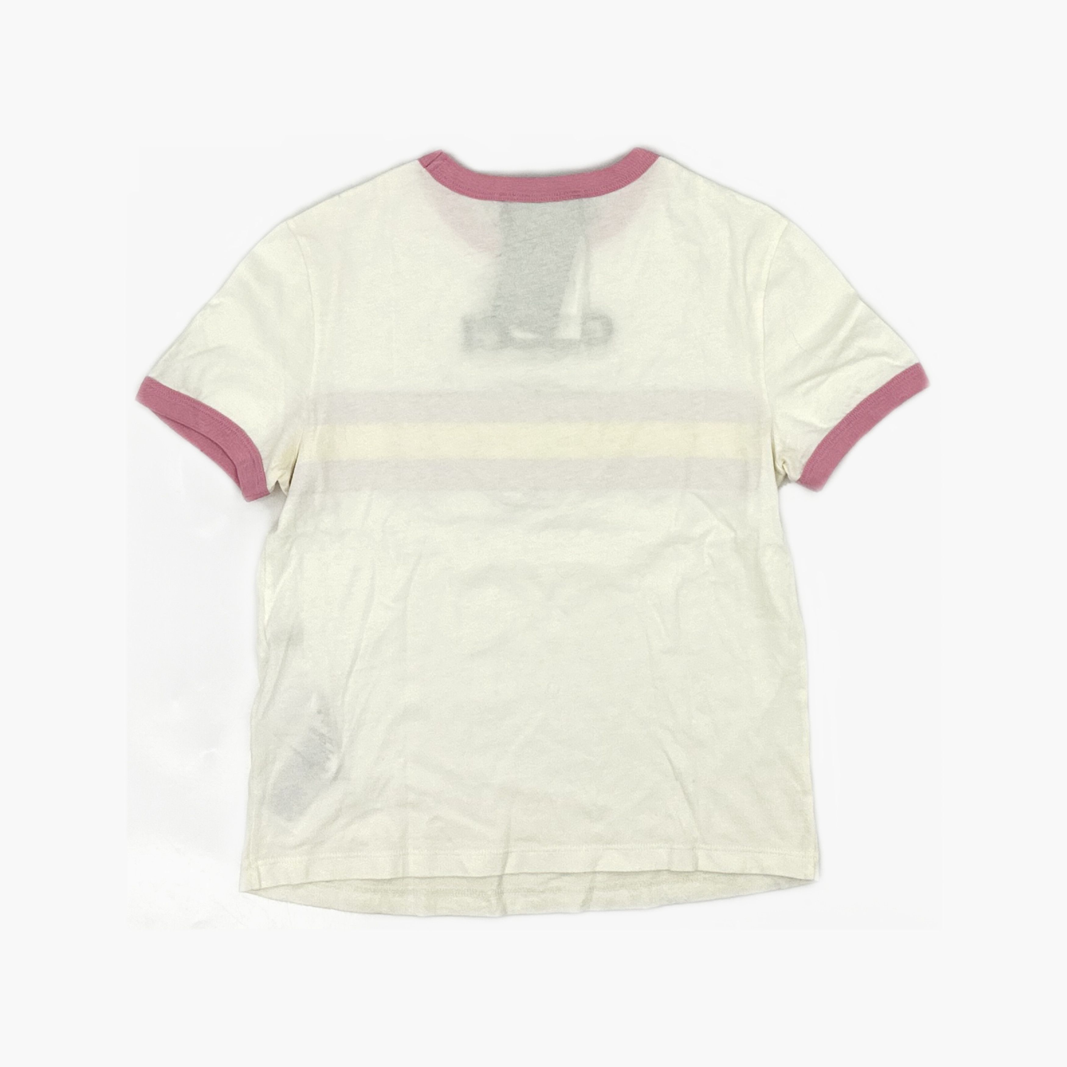 Gucci Gucci Flower Logo Ringer T-Shirt Size S Size S / US 4 / IT 40 - 2 Thumbnail