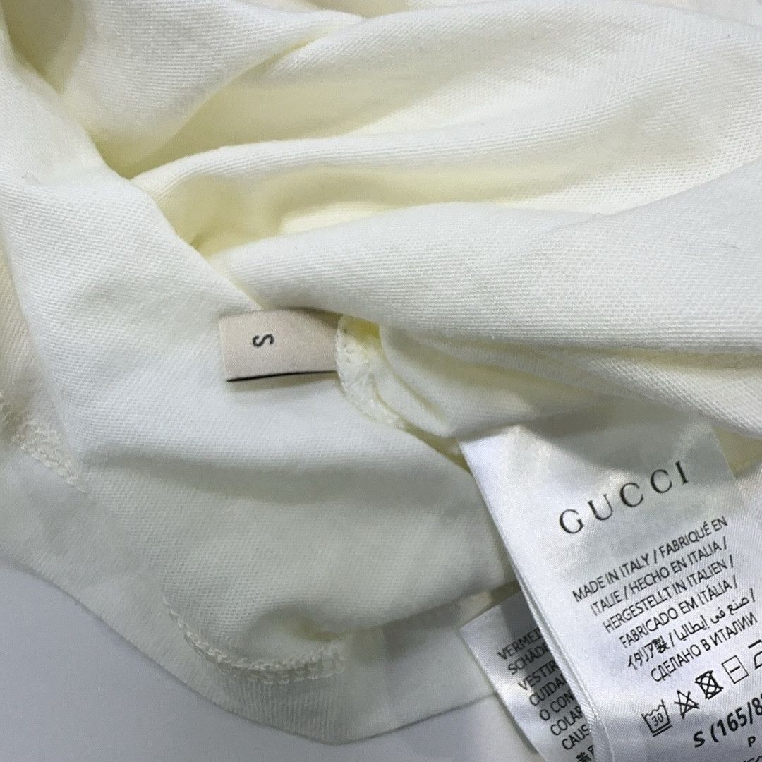 Gucci Gucci Flower Logo Ringer T-Shirt Size S Size S / US 4 / IT 40 - 4 Thumbnail