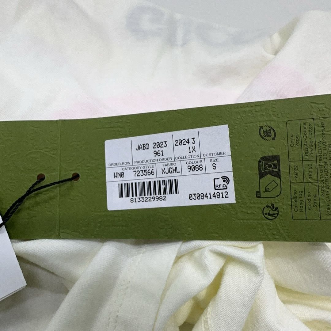 Gucci Gucci Flower Logo Ringer T-Shirt Size S Size S / US 4 / IT 40 - 5 Thumbnail