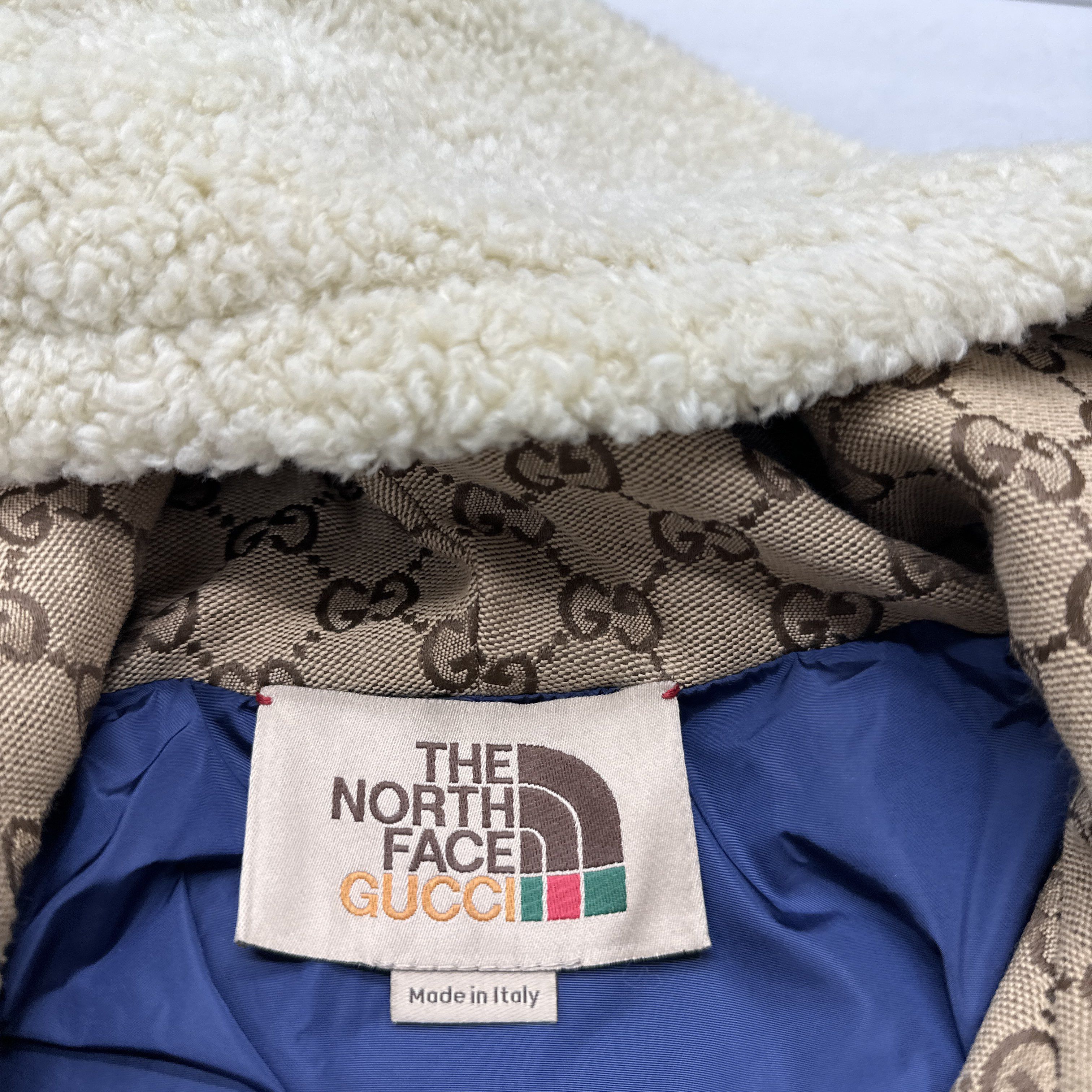 Gucci × The North Face Gucci x The North Face GG Fleece Hoodie Size M Size US M / EU 48-50 / 2 - 2 Thumbnail
