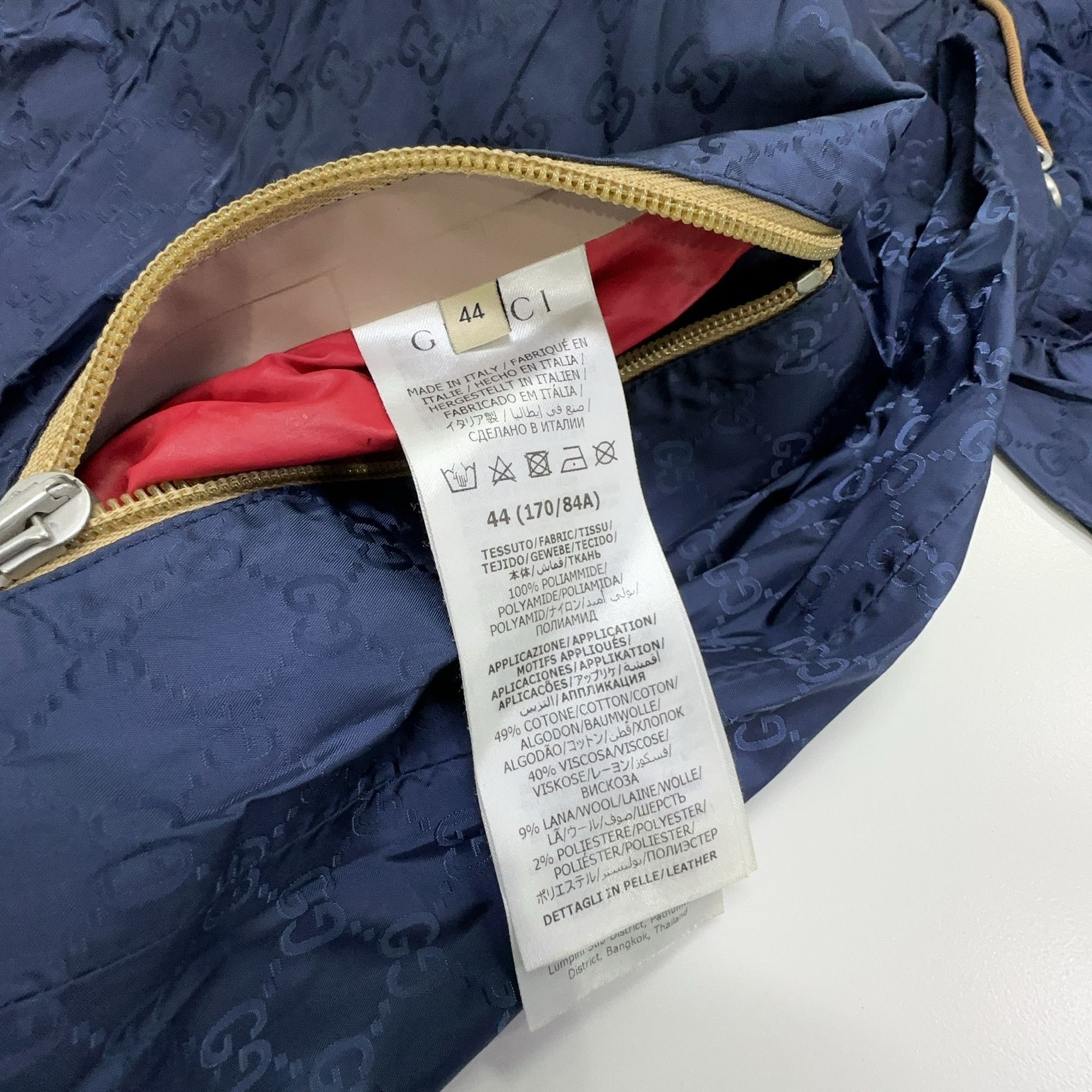 Gucci Gucci Monogram Hooded Jacket Size S Size US S / EU 44-46 / 1 - 3 Thumbnail