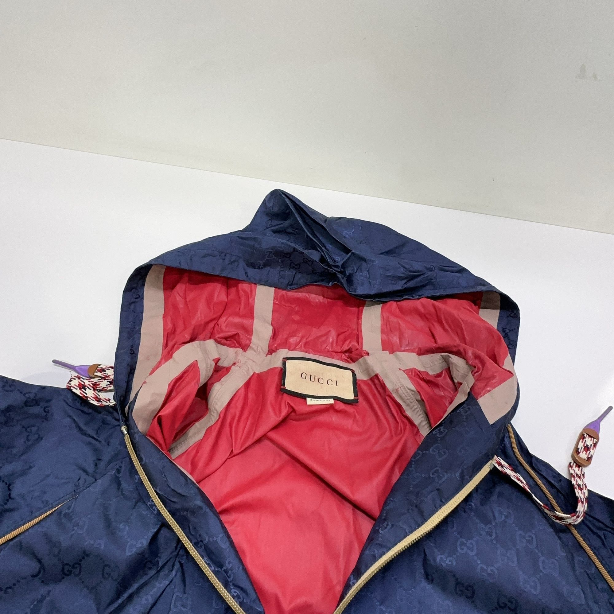 Gucci Gucci Monogram Hooded Jacket Size S Size US S / EU 44-46 / 1 - 6 Thumbnail