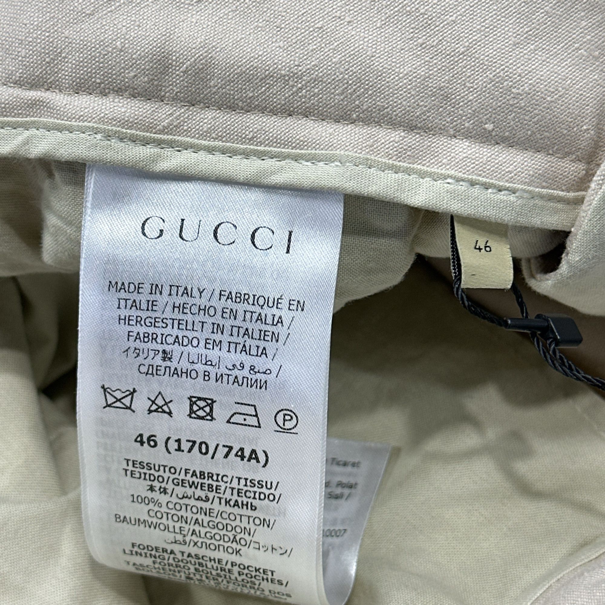 Gucci Gucci Khaki Casual Pants Size 30 Size US 30 / EU 46 - 5 Thumbnail