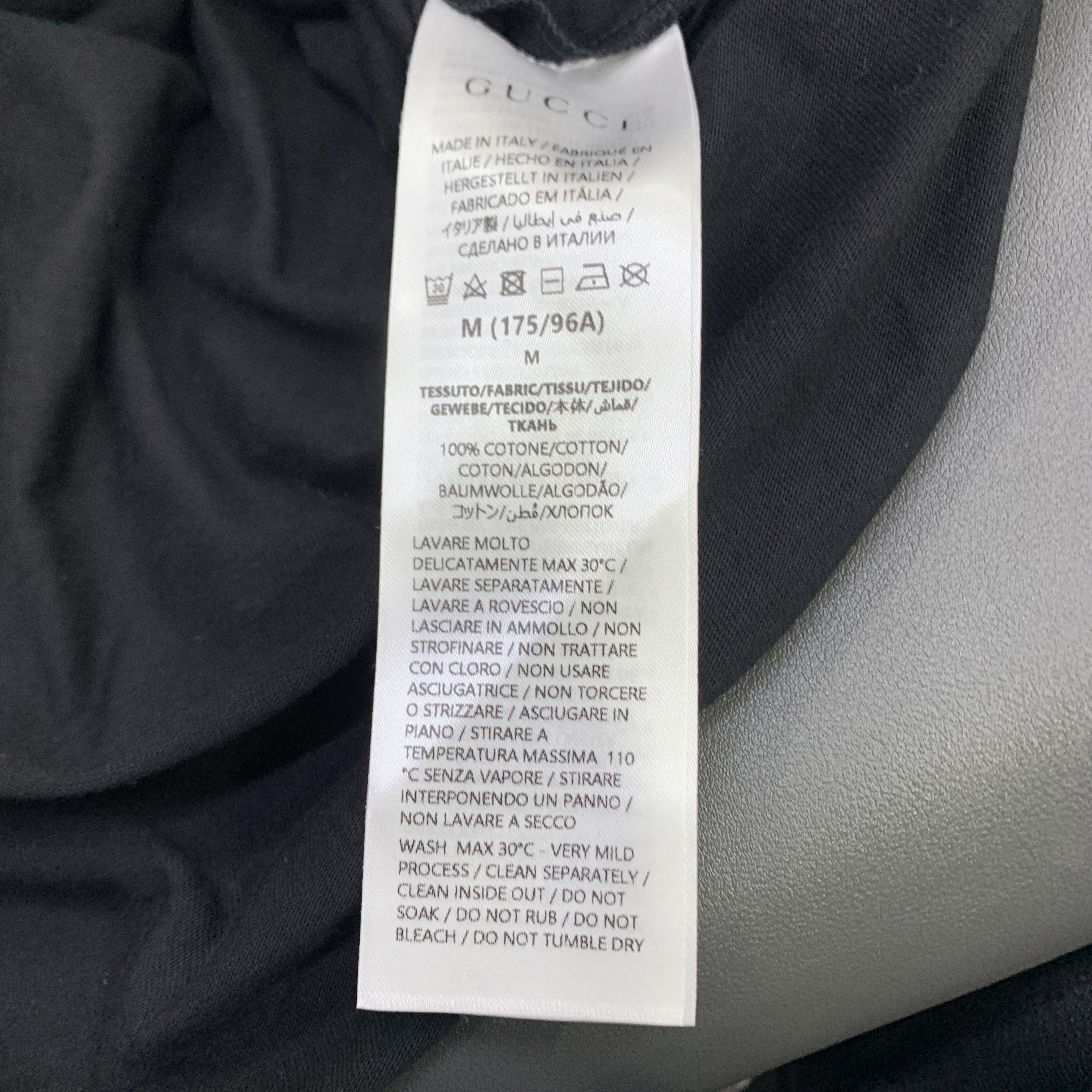 Gucci Gucci Logo Print T-Shirt Size M Size US M / EU 48-50 / 2 - 2 Thumbnail