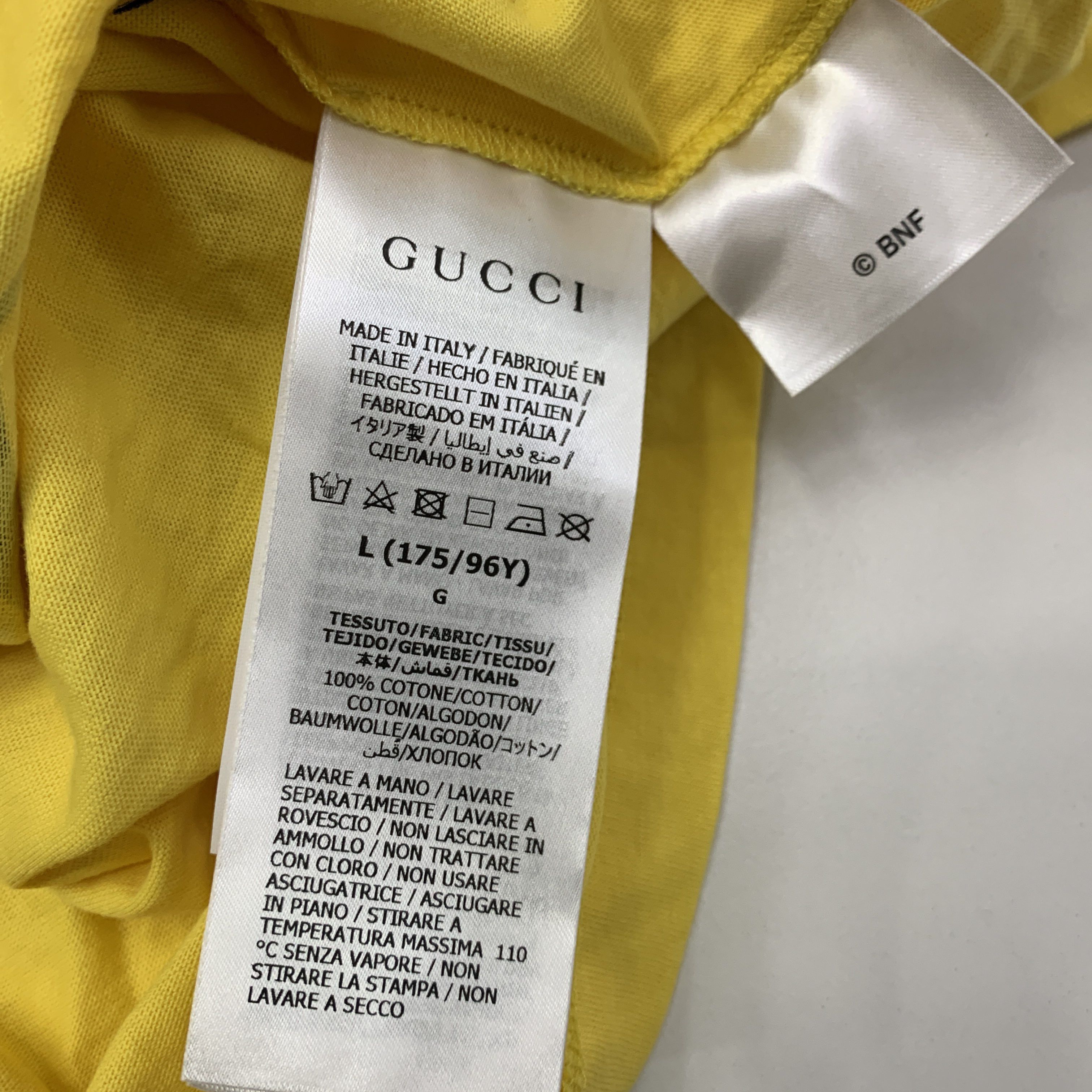 Gucci Gucci Banana Cat Print T-Shirt Size L Size US L / EU 52-54 / 3 - 4 Thumbnail