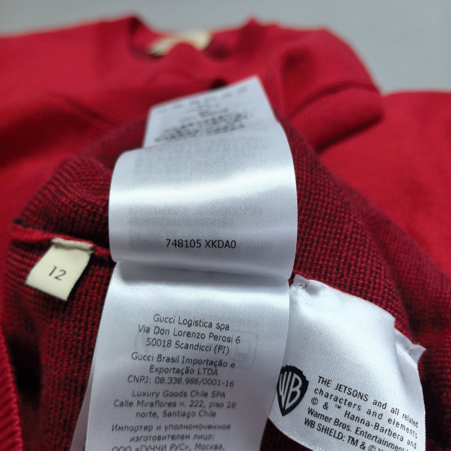 Gucci Gucci The Jetsons Red Sweater Size 12 Size XXS / US 00 / IT 34 - 6 Thumbnail