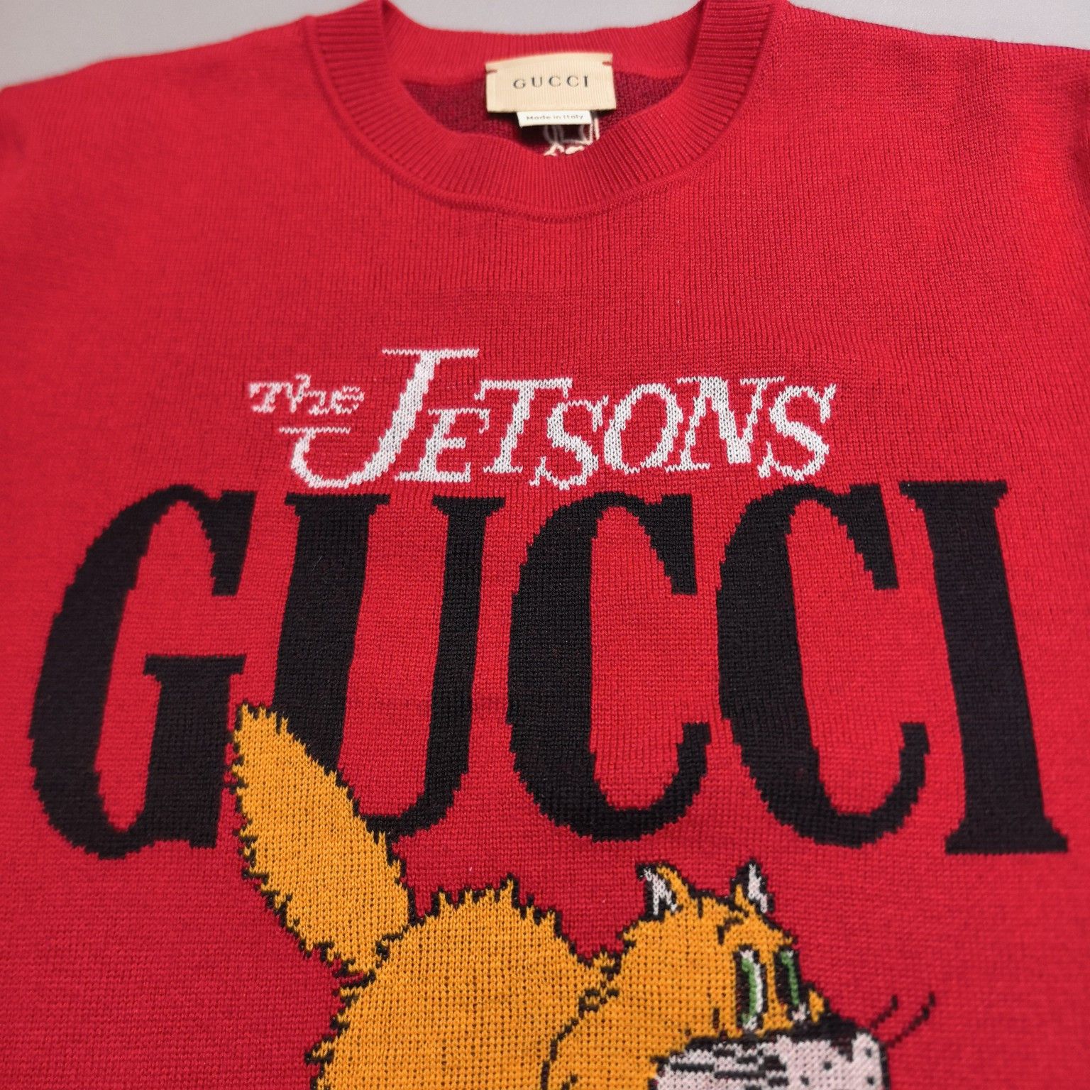 Gucci Gucci The Jetsons Red Sweater Size 12 Size XXS / US 00 / IT 34 - 4 Thumbnail