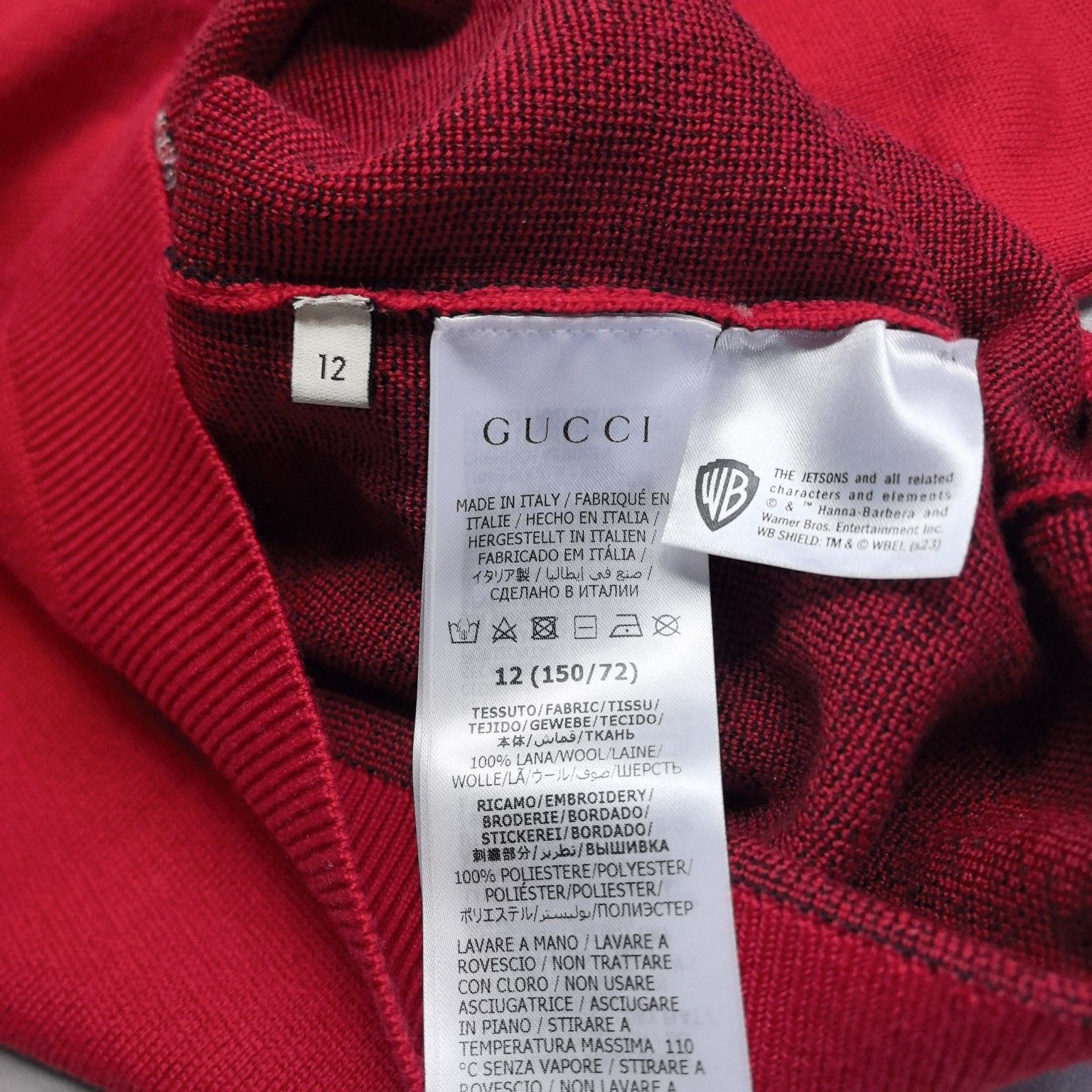 Gucci Gucci The Jetsons Red Sweater Size 12 Size XXS / US 00 / IT 34 - 5 Thumbnail