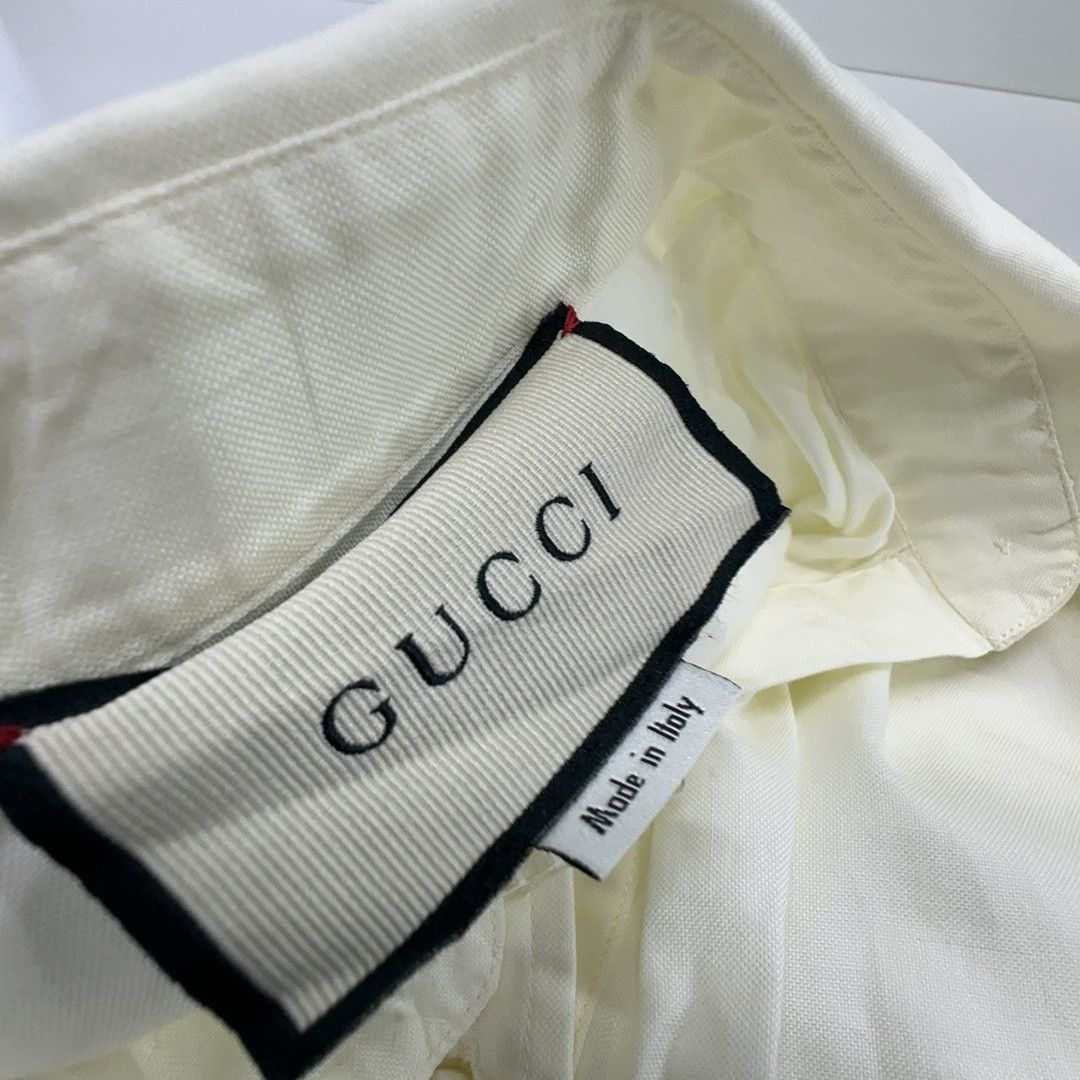 Gucci Gucci Long Sleeve Button Up Shirt Size M Size US XXS / EU 40 - 3 Thumbnail