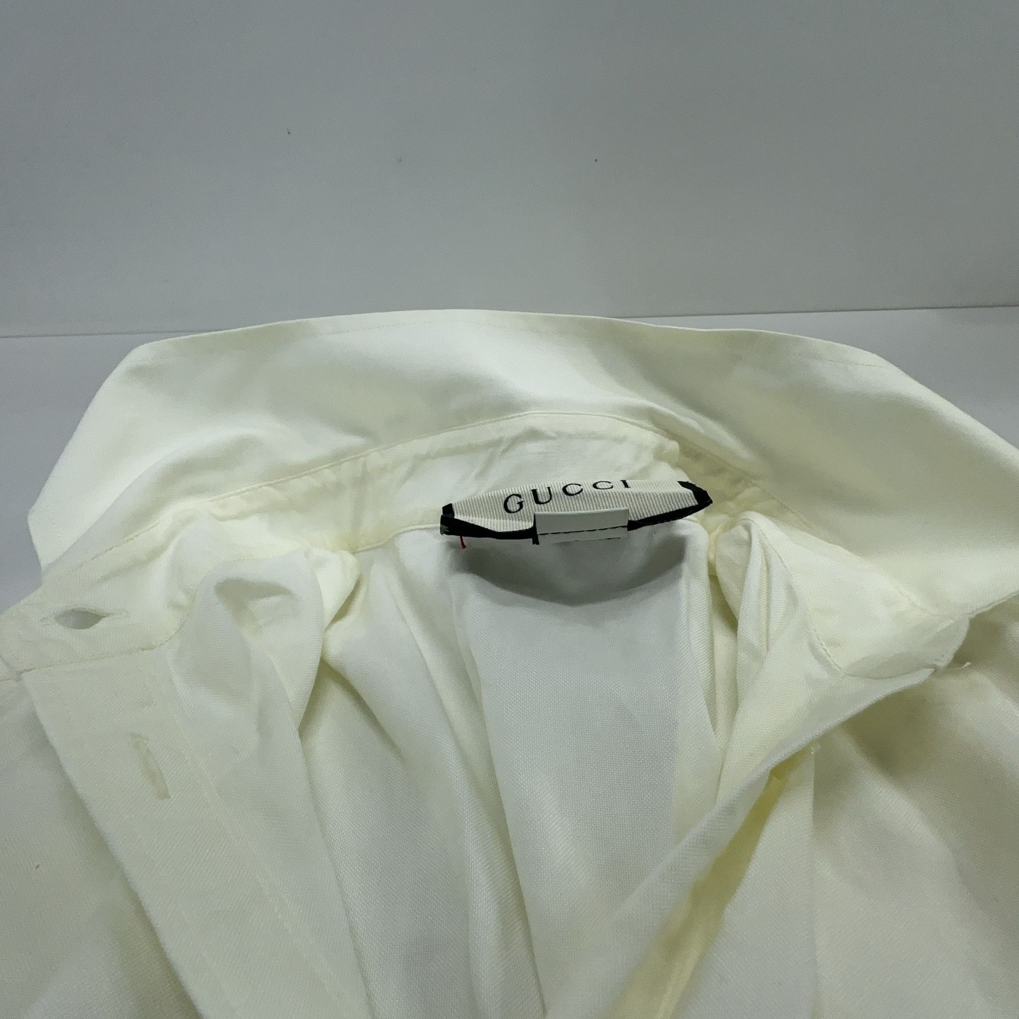 Gucci Gucci Long Sleeve Button Up Shirt Size M Size US XXS / EU 40 - 6 Thumbnail