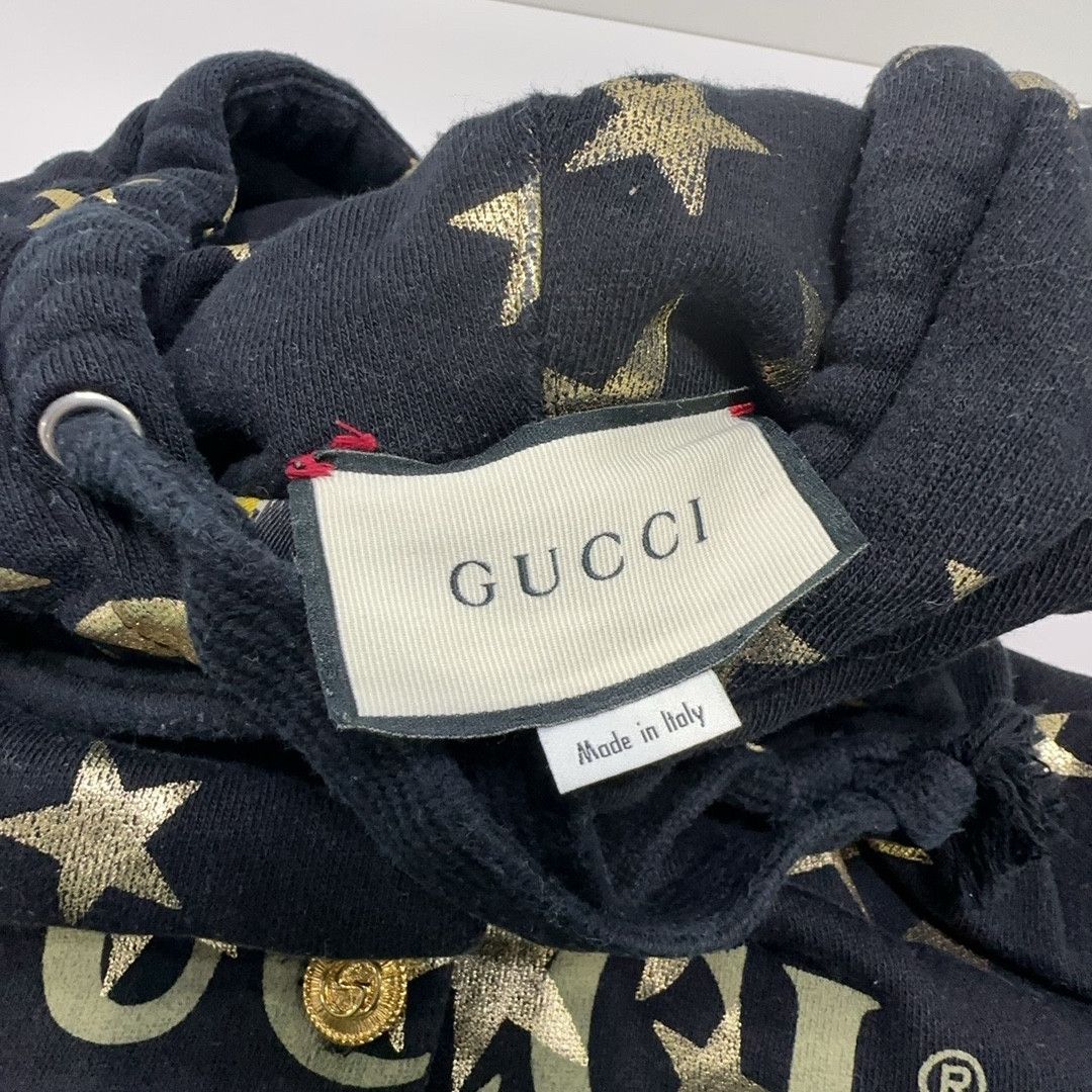 Gucci Gucci Star Moon Print Button Hoodie Size S Size S / US 4 / IT 40 - 6 Thumbnail