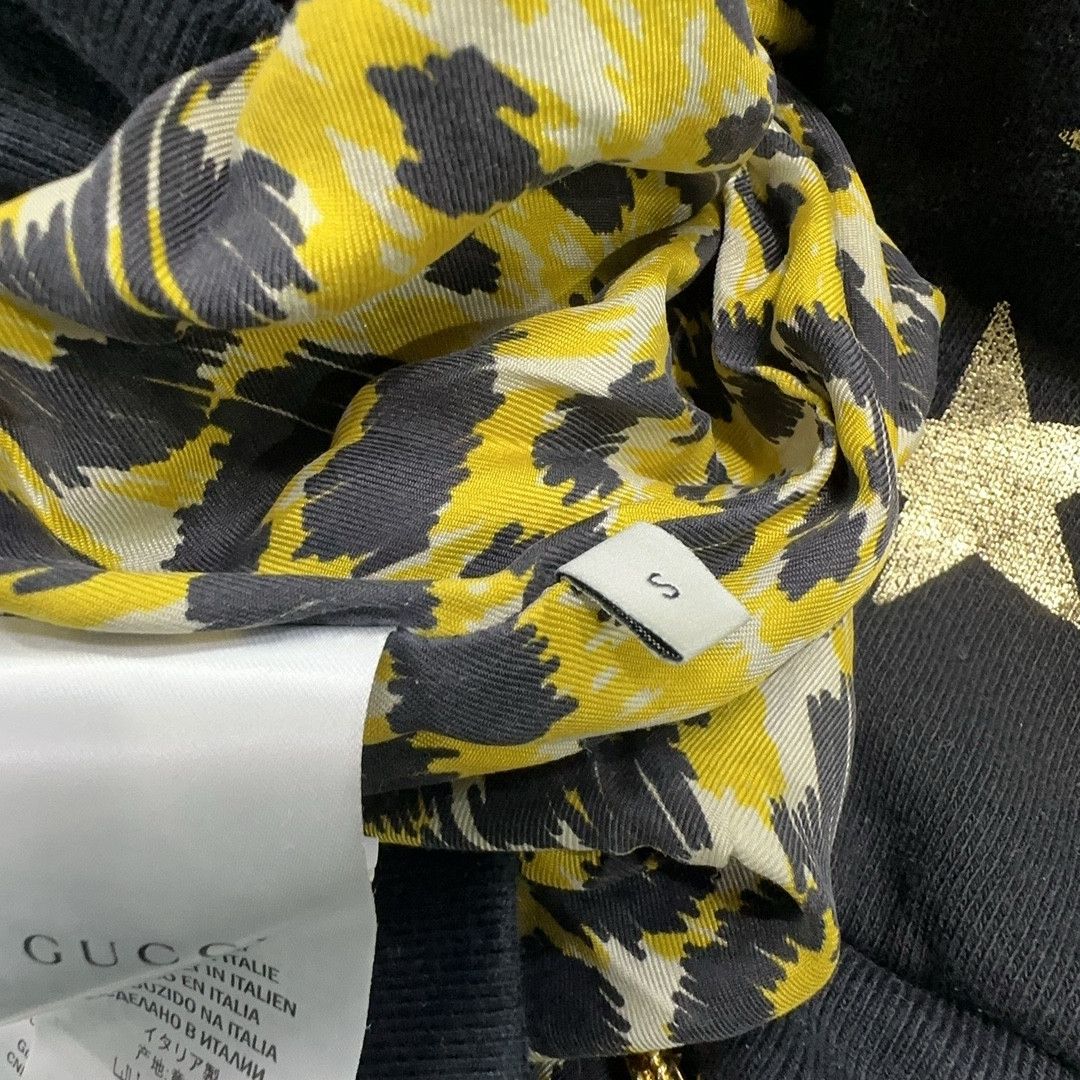 Gucci Gucci Star Moon Print Button Hoodie Size S Size S / US 4 / IT 40 - 4 Thumbnail