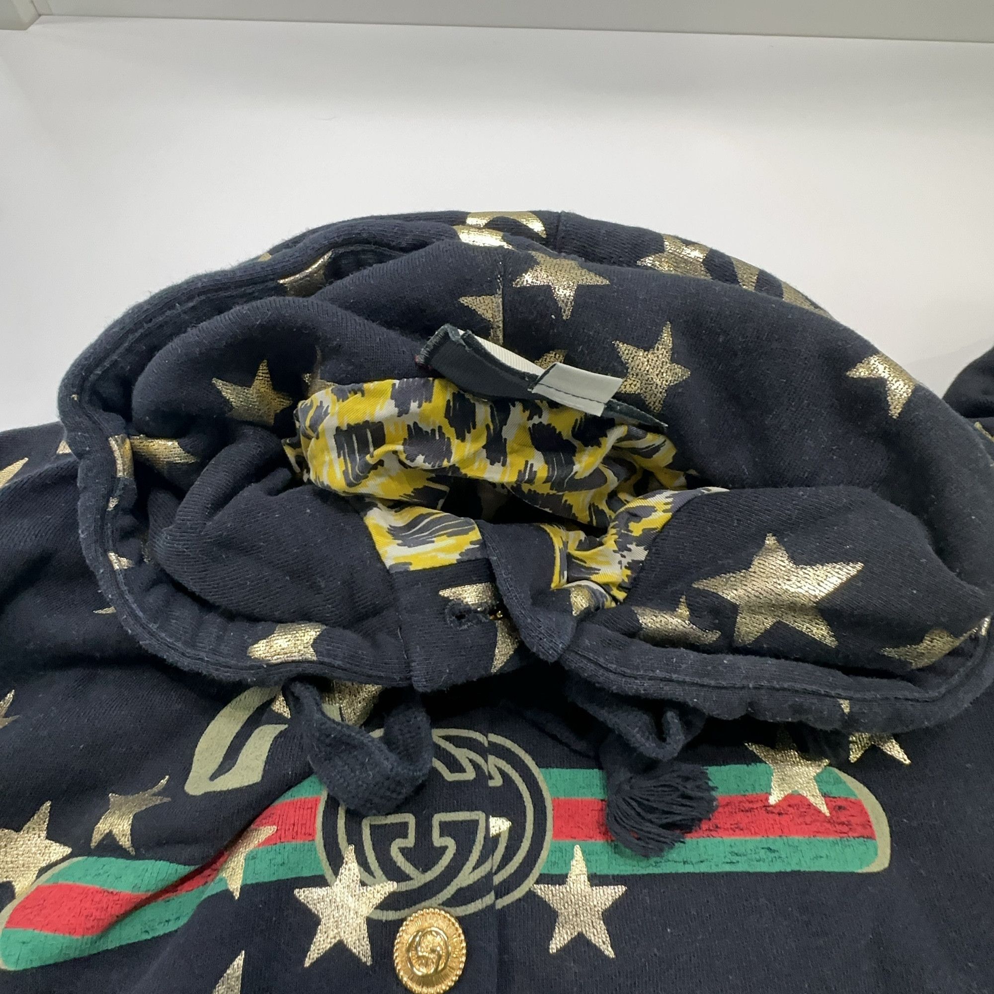 Gucci Gucci Star Moon Print Button Hoodie Size S Size S / US 4 / IT 40 - 7 Thumbnail