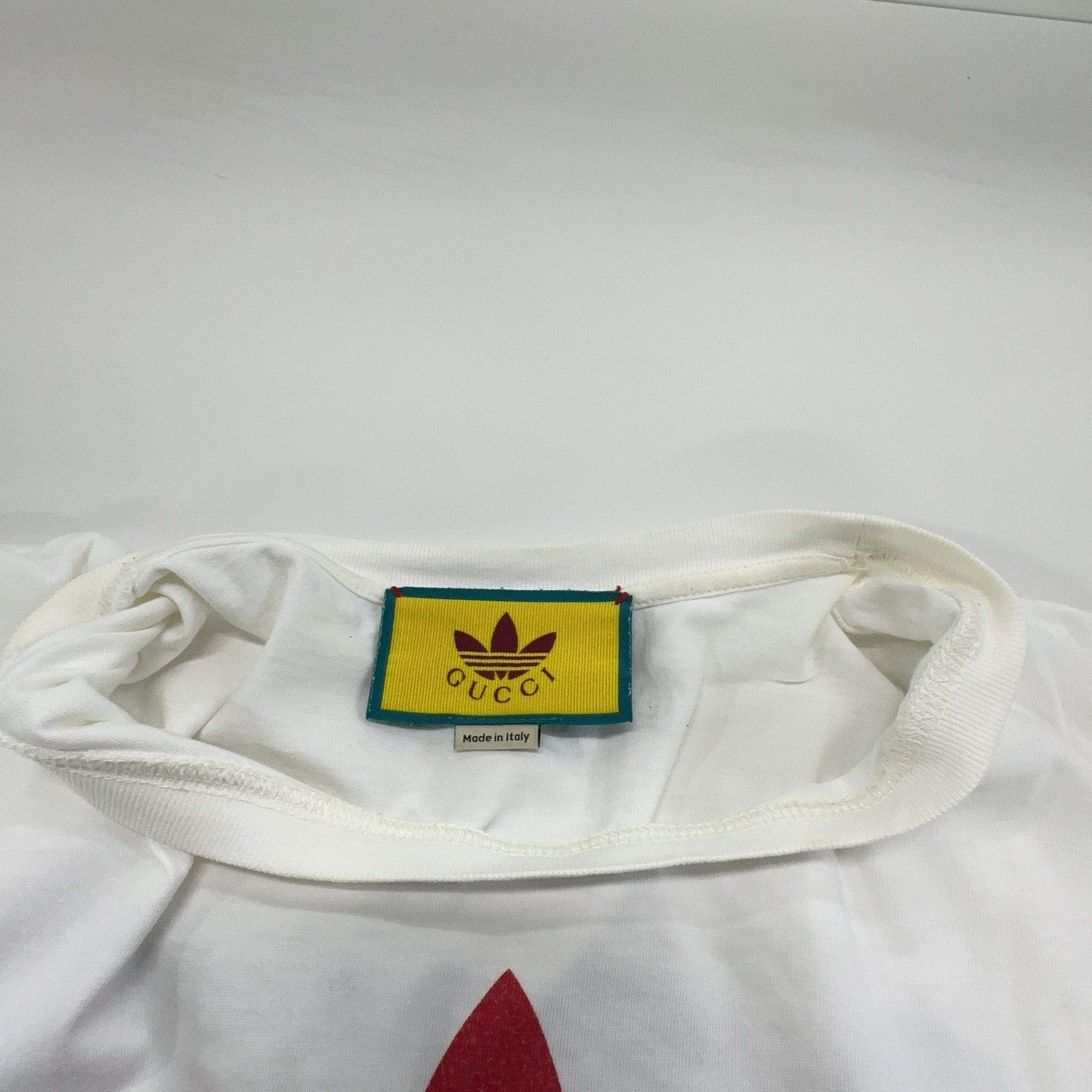 Adidas × Gucci Gucci x Adidas Logo Print T-Shirt Size XS Size XS / US 0-2 / IT 36-38 - 7 Thumbnail