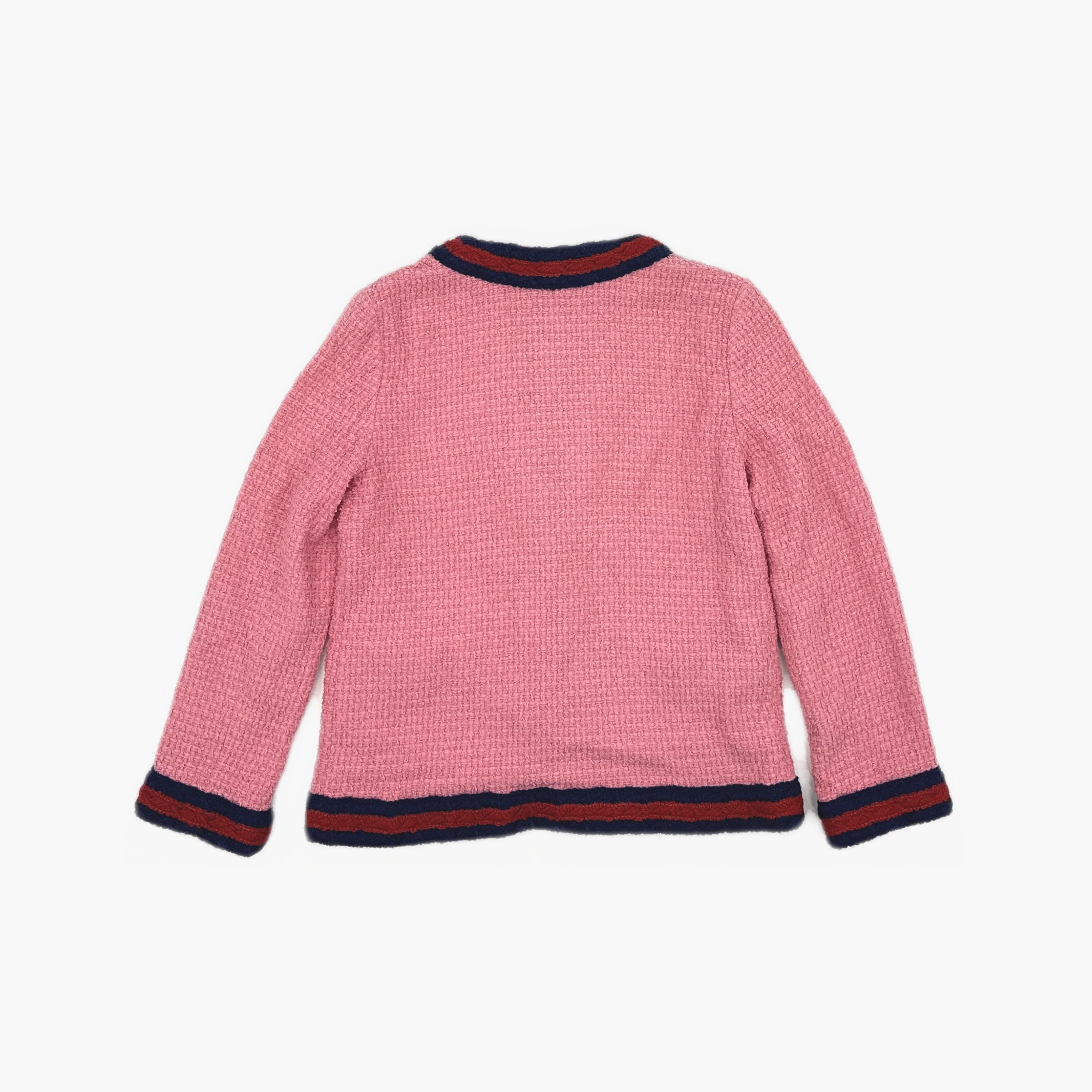 Gucci Gucci Pink Tweed Jacket Size 40 Size S / US 4 / IT 40 - 2 Thumbnail